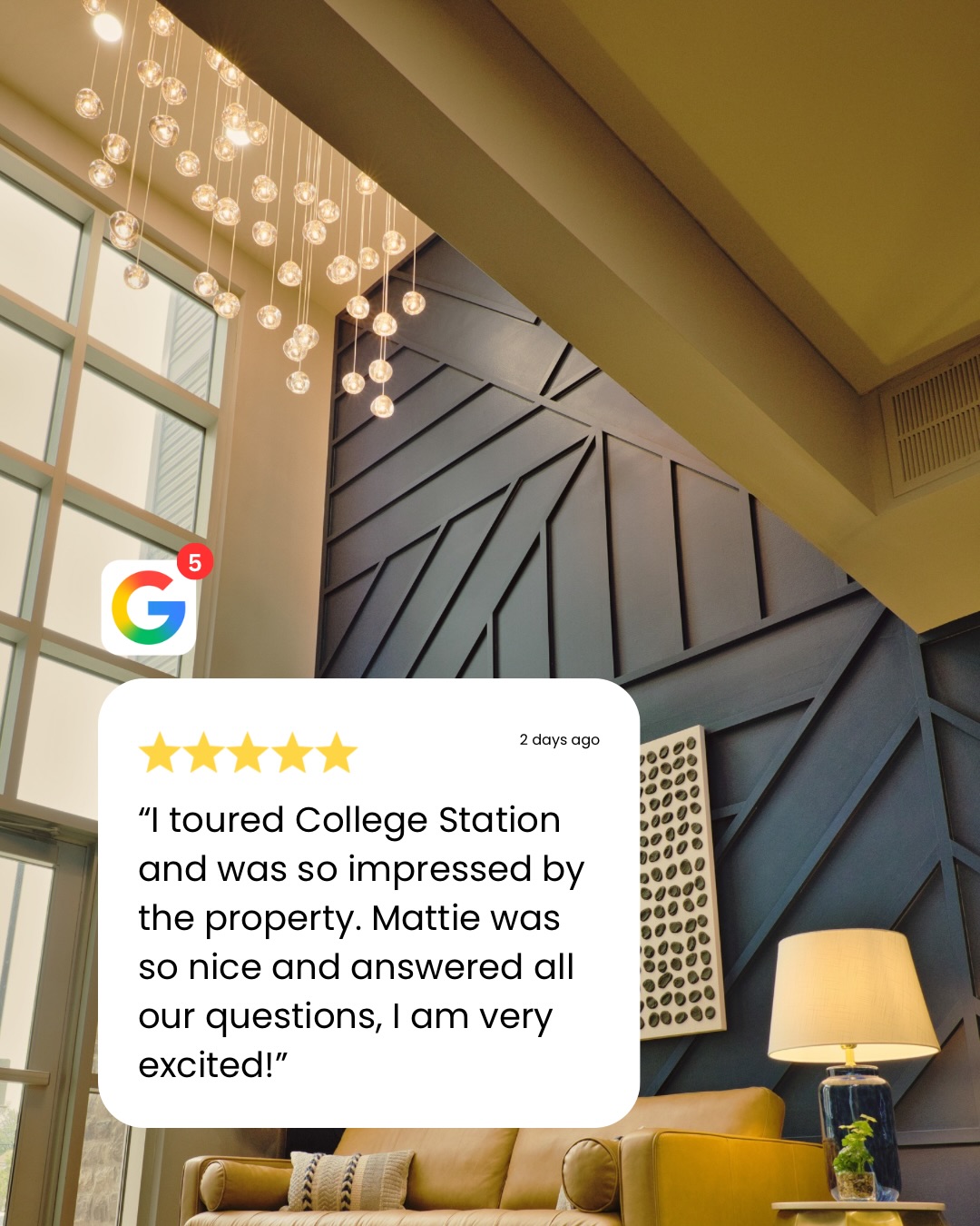 Swipe to hear what it’s like to live at College Station ➡️
Thank you all for such thoughtful reviews, we love being the place you call home. 🏠✨
#CollegeTownCommunities #LiveWithin #Reviews #ThankYouResidents