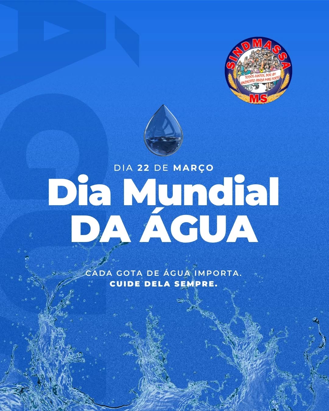 Da panificação aos frigoríficos, a água é o ingrediente vital que move a nossa indústria.
O SINDMASSA-MS celebra o Dia Mundial da Água, lembrando que cada gota importa para a produção de alimentos de qualidade e para a saúde de quem coloca a comida na mesa do brasileiro.
Cuidar da água é proteger o nosso sustento e o planeta. 💧🥩🍞
#SindMassaMS #IndustriaDaAlimentacao #DiaMundialDaAgua #Trabalhadores #Frigorifico Padaria MS Preservacao