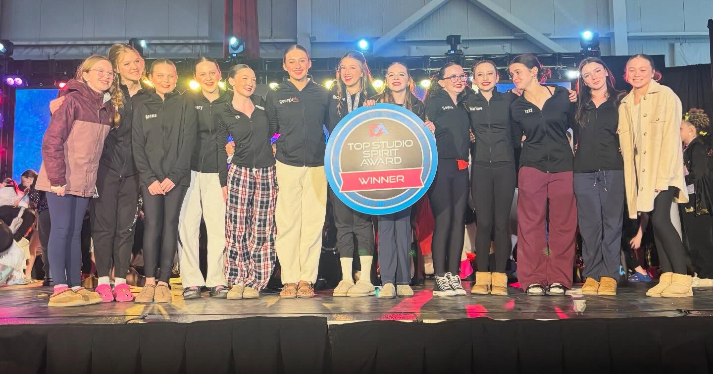 So proud of our dancers, parents, and staff for truly embodying our studio values this weekend at DanceAttack 💙 Not only supporting our own team, but uplifting every dancer on that stage.
Winning the Spirit Award means everything, and hearing that other studios were inspired by our dance families makes it even more special ✨