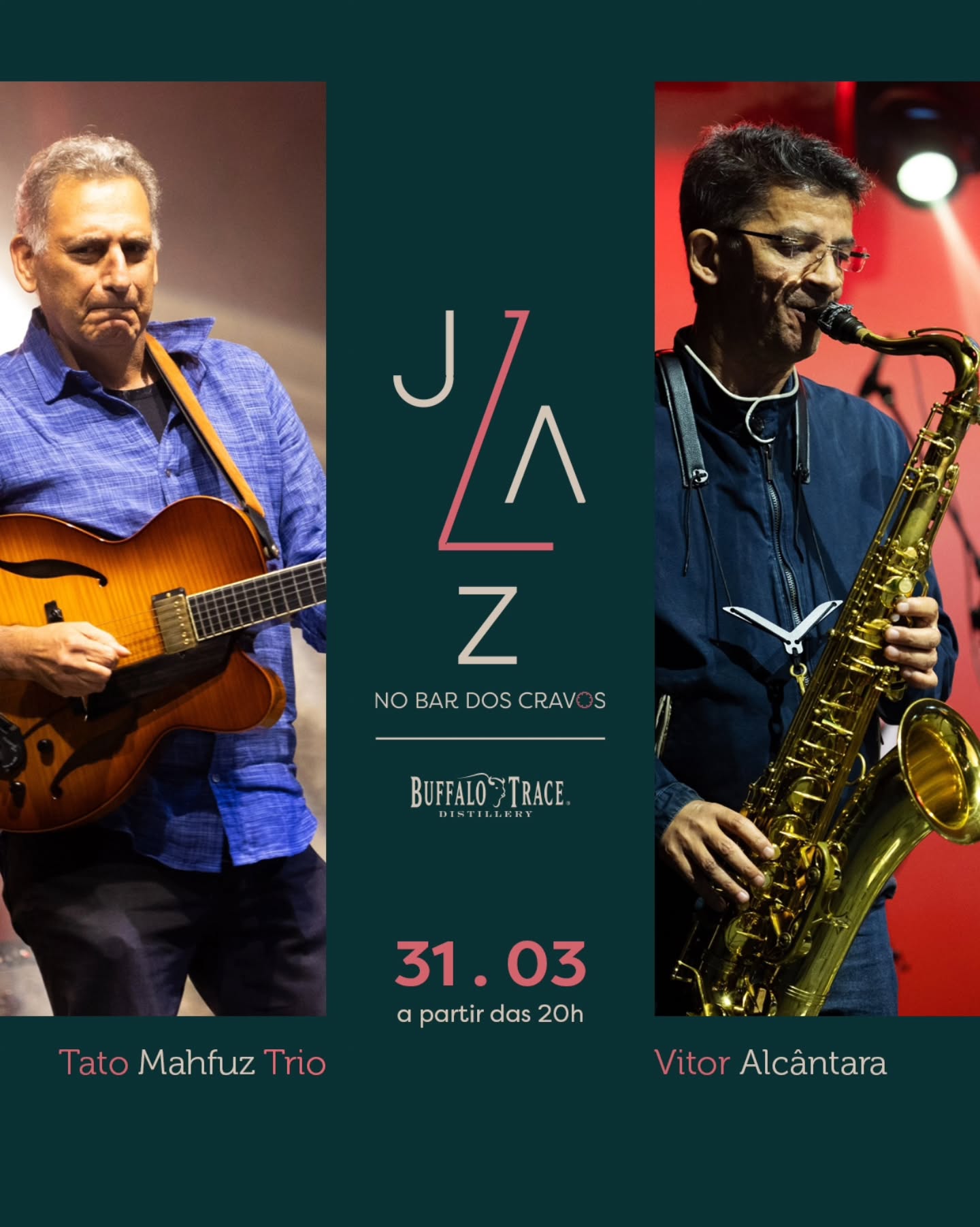 Tem noites em que a música conduz tudo. O tempo, a conversa, o ritmo do balcão.
Na próxima terça, o Bar dos Cravos recebe novamente Tato Mahfuz Trio convida Vitor Alcântara, em uma apresentação que reúne trajetória, improviso e presença de palco. Com mais de 30 anos de carreira, Tato Mahfuz é um dos nomes marcantes do jazz brasileiro, autor de discos como Rumo Norte, 24h, cá entre nós e do recente desde sempre. Ao seu lado, Sidney Ferraz nos teclados, Marinho Andreotti no baixo e Percio Sapia na bateria conduzem a noite, enquanto Vitor Alcântara, no saxofone, soma sua assinatura musical após passagens por projetos e artistas como Airto Moreira, Banda Mantiqueira e Alaíde Costa.
A Head Bartender da casa, Nathalia Sanches criou drinks autorais especialmente elaborados para o evento: Framboise, Buffalo Trace, framboesa, amaro, jeres oloroso e bitter de cacau e o True Coffee, Buffalo Trace, café, coco, cacau, amaro, licor de avelã e bitter.
Reserve sua mesa pelo link da bio.
#BarDosCravos #jazz #bar #março