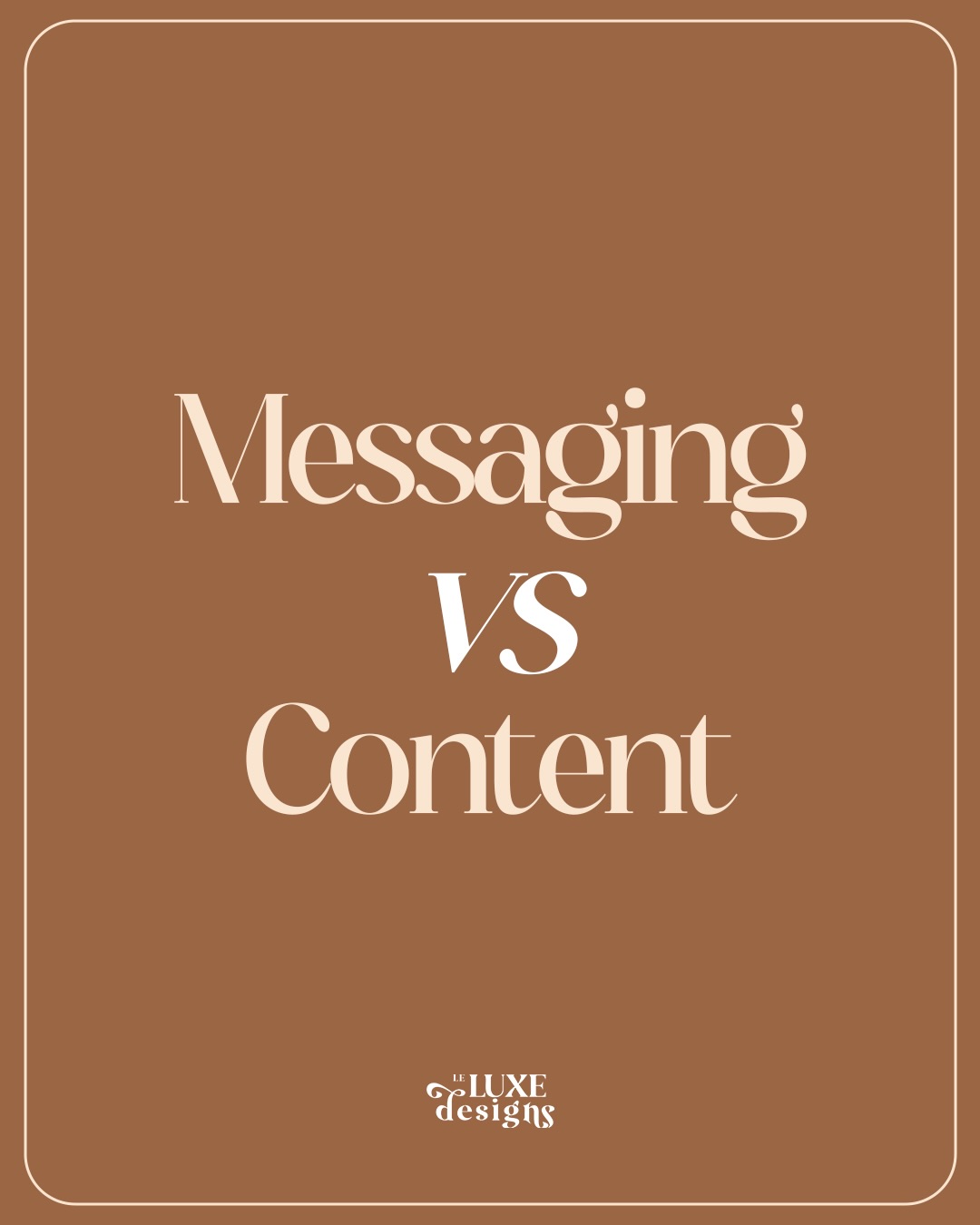 A little birdie told me you don’t know the difference between messaging and content so let me break it down for ya👇🏾
Messaging is how you communicate your mission, vision and unique value.
It shapes how people see your brand and why they choose you.
Content is the delivery.
It’s how people find you.
It’s how your message gets seen, heard and remembered.
It simply carries whatever message is behind it.
So if the messaging is weak, the content will be weak no matter how good it looks.
To put it simply:
Content gets attention. Messaging turns that attention into decisions🙌🏾
Follow ya girl for more tips ✨