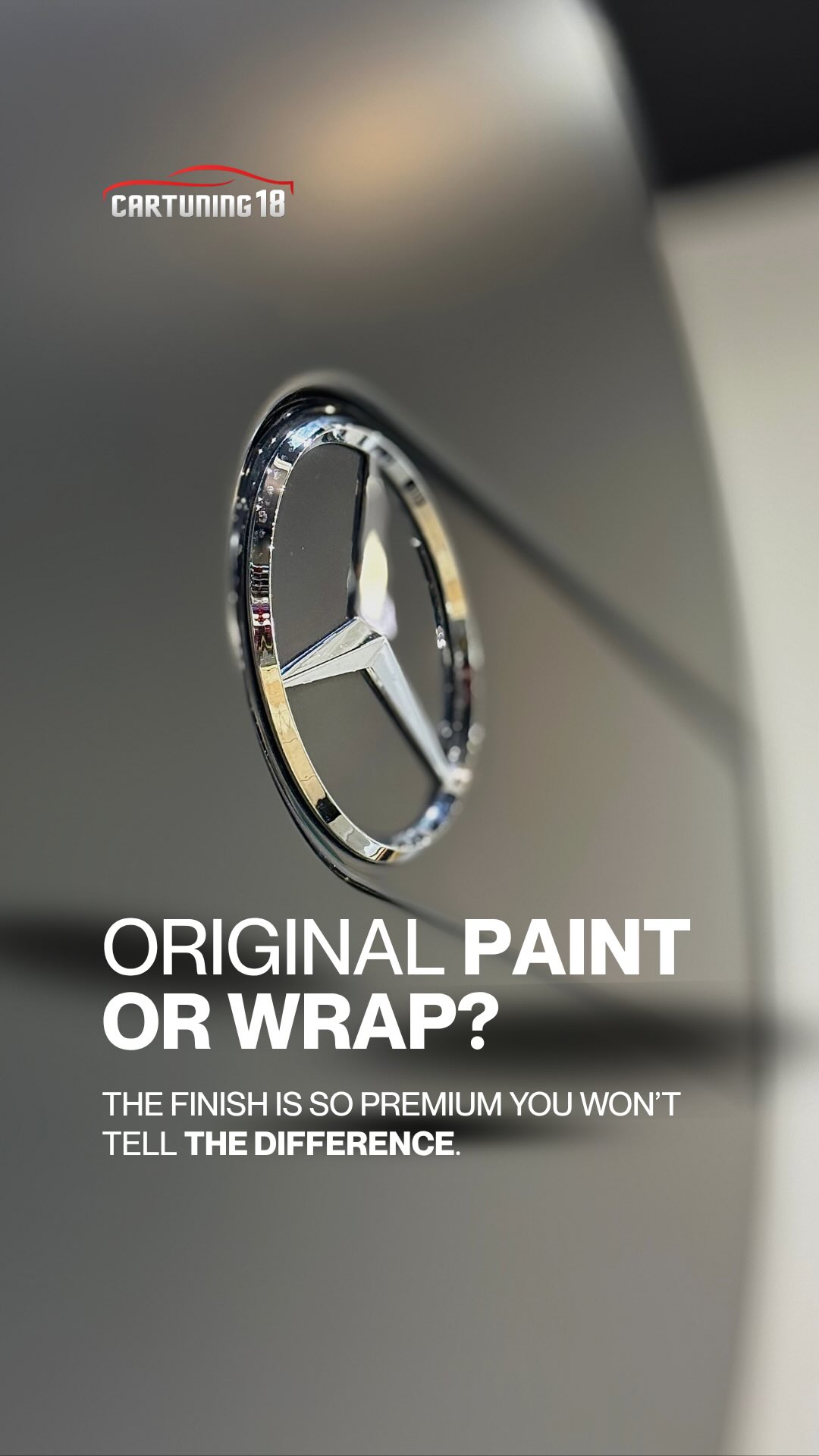 Another excellent Full Body Wrap service completed by Cartuning 18. Mercedes-Bens G Wagon and complete customization:
• Full Body Wrap Satin Black
• Wheels Refurbishment
There are cars that look good… and there are cars that become an experience.
With CarTuning18’s Full-Body Wrap, you transform your car’s look without touching the original paint - and still gain real benefits:
✔ Extra protection against light scratches and daily wear
✔ A wide variety of colors and textures to create a truly unique look
✔ Preserves your car’s resale value by keeping the factory paint intact
✔ Premium finish worthy of London’s finest cars
OTHER SERVICES:
• Full Vehicle Tinting
• Chameleon Tinting
• Windscreen Sun Stripe
• Full Body Wrap
• Chrome Delete
• Gloss Black Roof
• Smoked Effect Taillights
• Full or Partial Body PPF
• Headlights PPF
• Body kit Fittings
• Wheels Refurbishment
• Caliper Colour Change
OUR CONTACT:
Spots are limited - book now and give your car the upgrade it deserves.
📞 Call us: 020 8452 0499
📱 DM: 07713369538
✉️ info@cartuning18.co.uk
🔗 www.cartuning18.co.uk
📍NW2 3HD, Cricklewood
________________________________
#mercedesbens #cartuning18 #luxurycars #wrap