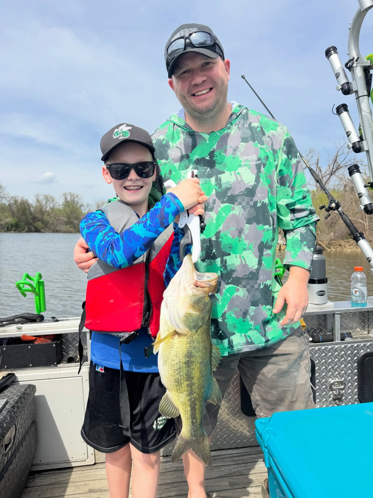 Giant largemouth bass was NOT on my bingo card today