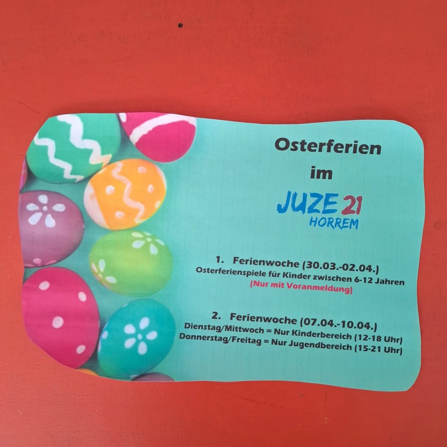 Unsere Planung für die 2. Ferienwoche😊