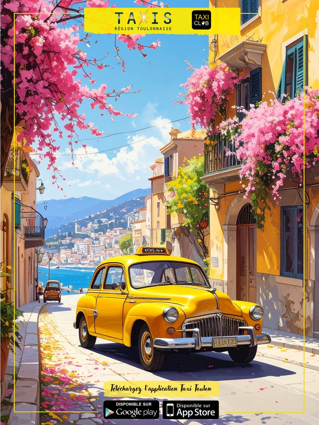 Le printemps s'installe sur la métropole toulonnaise. ☀️🌷
Qu’il s’agisse de vos premiers déjeuners en bord de mer, de vos balades sur le littoral ou de vos déplacements professionnels, les Taxis de la Région Toulonnaise vous accompagnent en toute sérénité.
Profitez pleinement de la douceur de vivre du Var sans les contraintes de stationnement ou de circulation. 🌊
✅ Disponibilité 24h/7 : Un réseau de chauffeurs professionnels à votre service.
✅ Confort & Sécurité : Des véhicules entretenus pour tous vos trajets, personnels ou médicaux.
✅ Proximité : Une couverture complète de Toulon et ses communes environnantes.
Voyagez l'esprit libre avec un acteur local de confiance.
📲 Réservez dès maintenant votre course en nous appelant ou via l'application Taxi Club (disponible sur le PlayStore et l'Apple Store).
🚕 Taxis de la région Toulonnaise
📞 04 94 93 51 51
💻 www.taxi-toulon.com
#taxi #taxitoulon #taxiclub #taxivarois