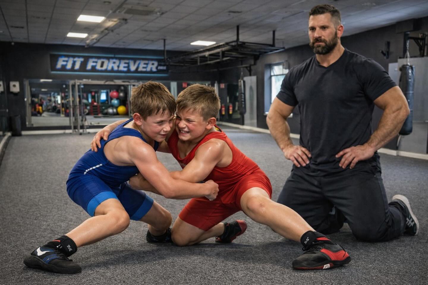 🤼♀️ Freestyle Wrestling, Cavan
📍Location: Fit Forever
🗓️Training Schedule:
* Monday - 18:00-19:00
* Wednesday - 17:00-18:00
👦 🧒 Open to: boys and girls
*
Age: from 6 years old
💳Payment:
Pay As You Go — €10 per session
Training focuses on general physical development, coordination, and basic wrestling skills.