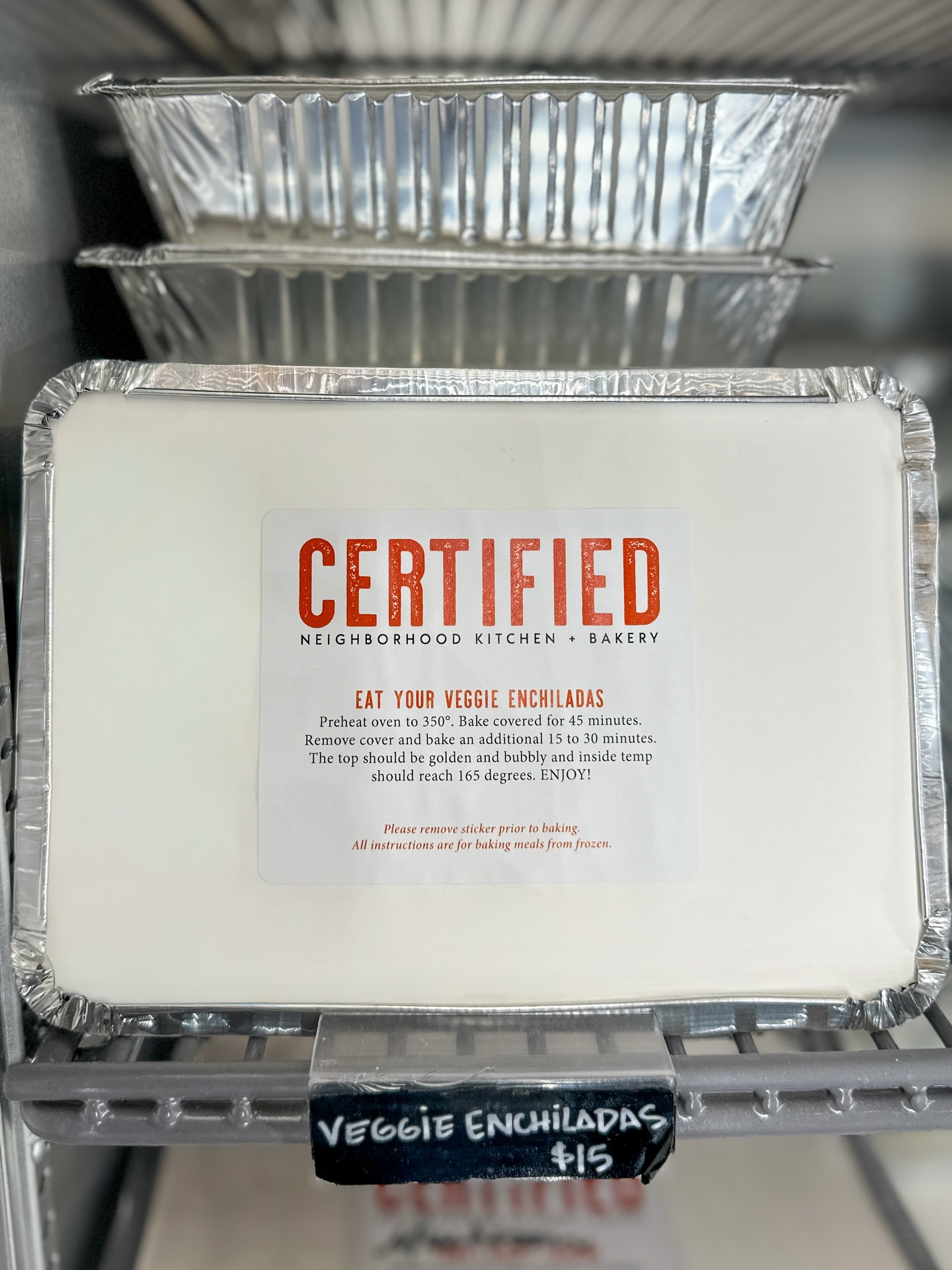 Stock the freezer with something you’ll actually look forward to. Housemade suppers, ready when you need them.