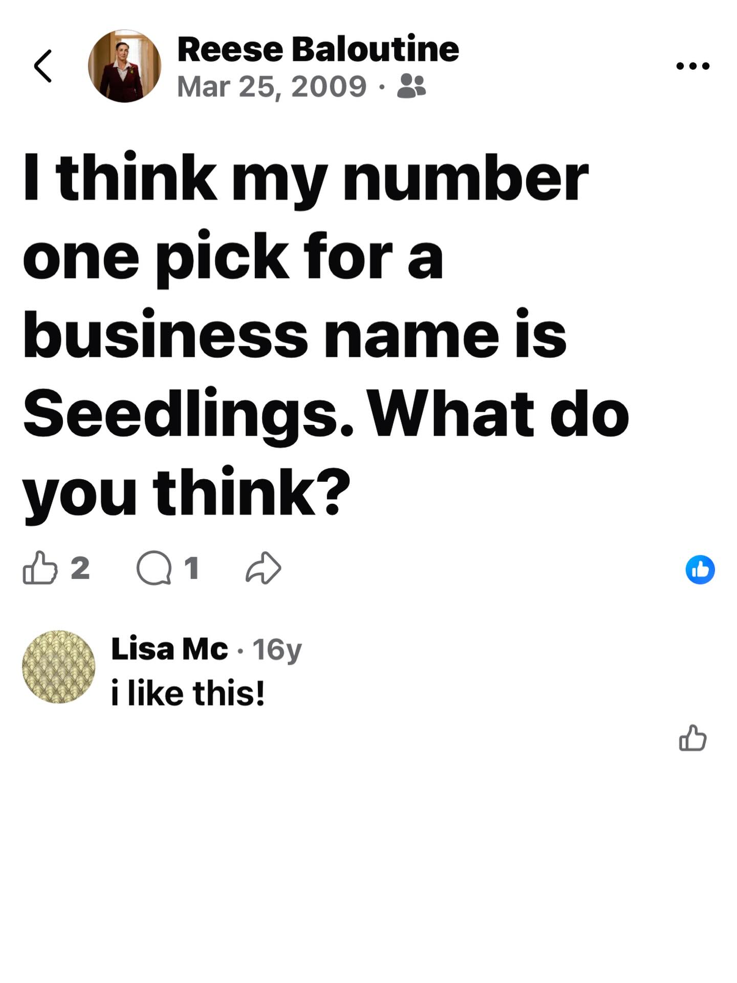 And here we are! 🌱💪 #waybackwednesday