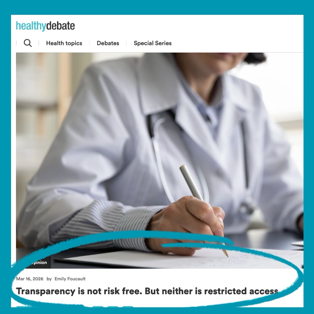 What would change if every patient could easily access their clinical notes?
My latest piece in @healthy_debate highlights @myopennotes and what it means to actually see what is written about you, especially in mental health care.
“Transparency and dignity are not competing goals. They are mutually reinforcing.”
For me, this work is about being seen, heard, and accurately represented.
Have you ever had trouble accessing your medical records or noticed something that did not feel right?
👇 I would love to hear your experience
🔗 Link in bio to read the full article
#OpenNotes #MentalHealth #PatientVoice #Healthcare #medicalrecords @camhnews