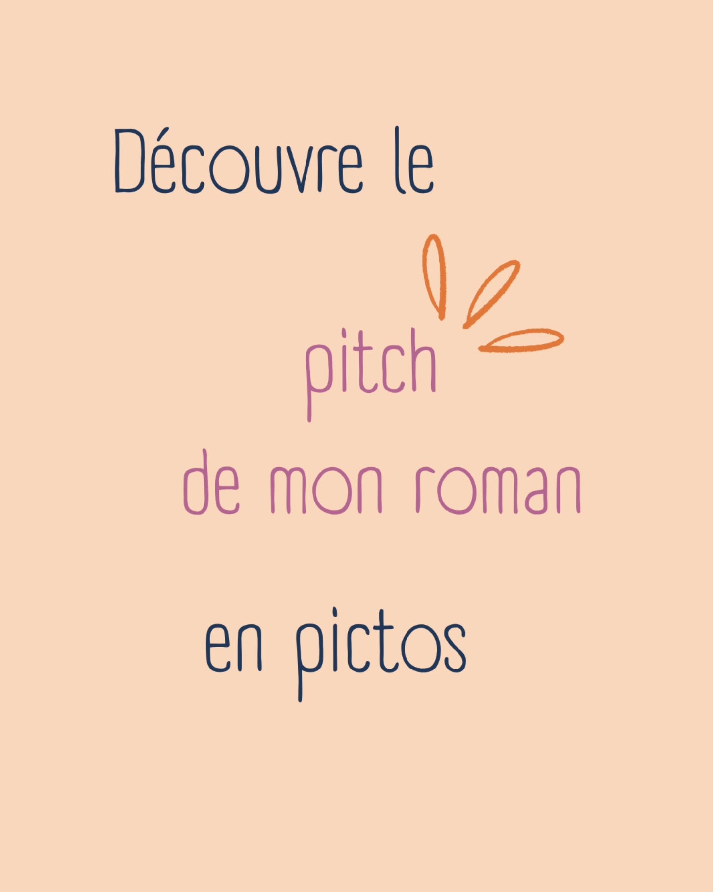 J'ai très envie de te pitcher mon roman, mais je vais d'abord te laisser tenter de le deviner.
Les pictos vont-ils t'aider ou t'induire en confusion ? 😅
En tout cas, l'exercice était intéressant ! 😆
Je te dévoile le pitch la semaine prochaine !
#autrice #manuscrit #pitchroman