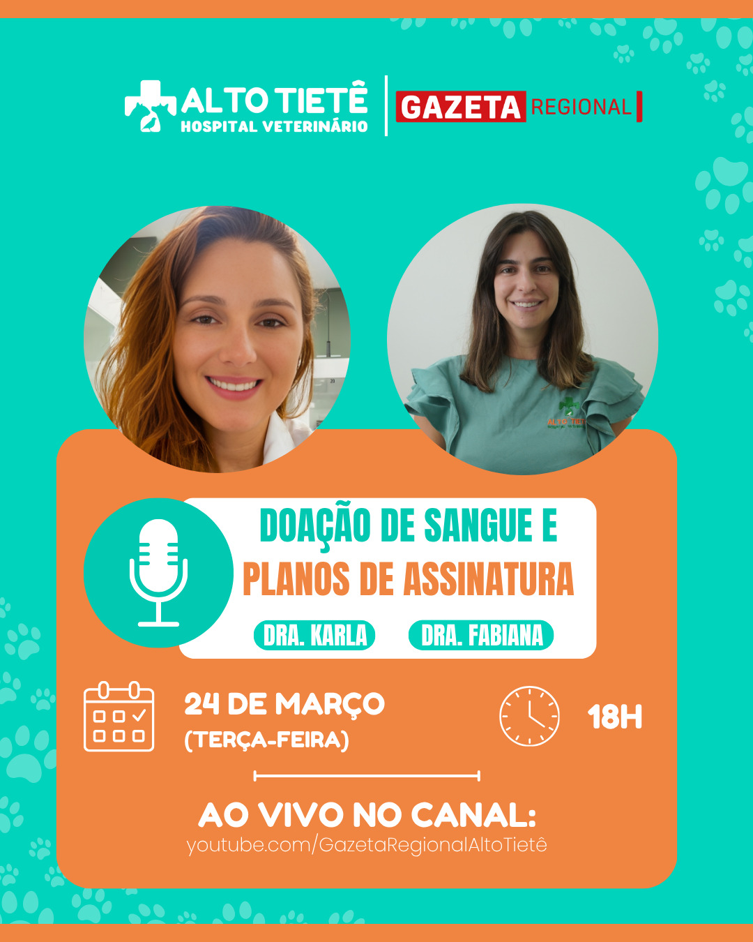 A equipe do Hospital Veterinário Alto Tietê conta com profissionais preparados para oferecer um atendimento responsável e especializado aos pacientes.
No dia 24/03, às 18h00, teremos a presença da Dra. Karla, reforçando o compromisso do hospital com a qualidade técnica e o cuidado com os animais.
A atuação de médicos veterinários especializados contribui para diagnósticos mais precisos e para um acompanhamento mais completo da saúde dos pets.
Consulte mais informações com nossa equipe.
Telefone: 11 941170339
#hospitalveterinario #medicinaveterinaria #equipemedicaveterinaria #atendimentoveterinario #saudepet