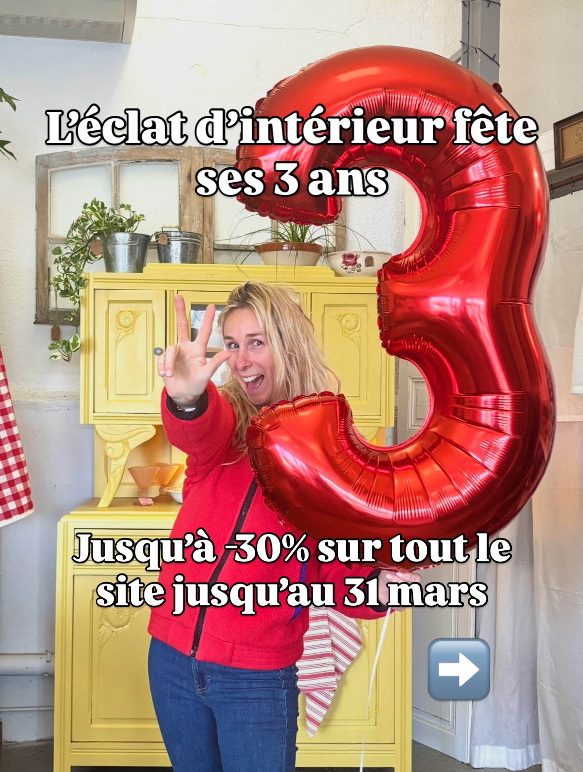 3 ans ça se fête non ? 🎉🎂
Un p’tit bilan et jusqu’à -30% sur tout le site internet (lien dans ma bio) jusqu’au 31 mars 2026.
Profitez en 😘