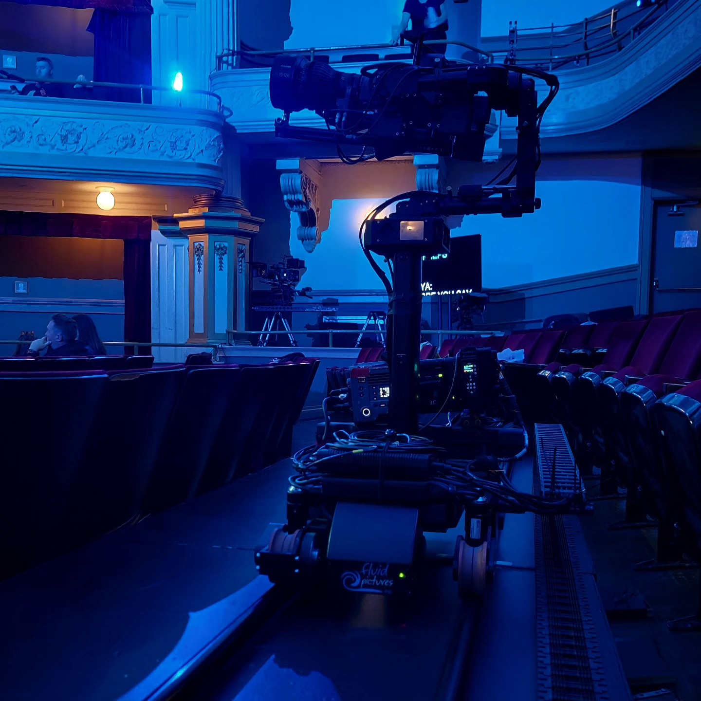 Dolly Parton at the Bijou Theater, Knoxville TN. 3 nights performing songs from her new album. Provided a furio dolly with Newton stabilized head. #knoxville #tennessee #dollyparton #smokeymountains #bijou #sony #venice
