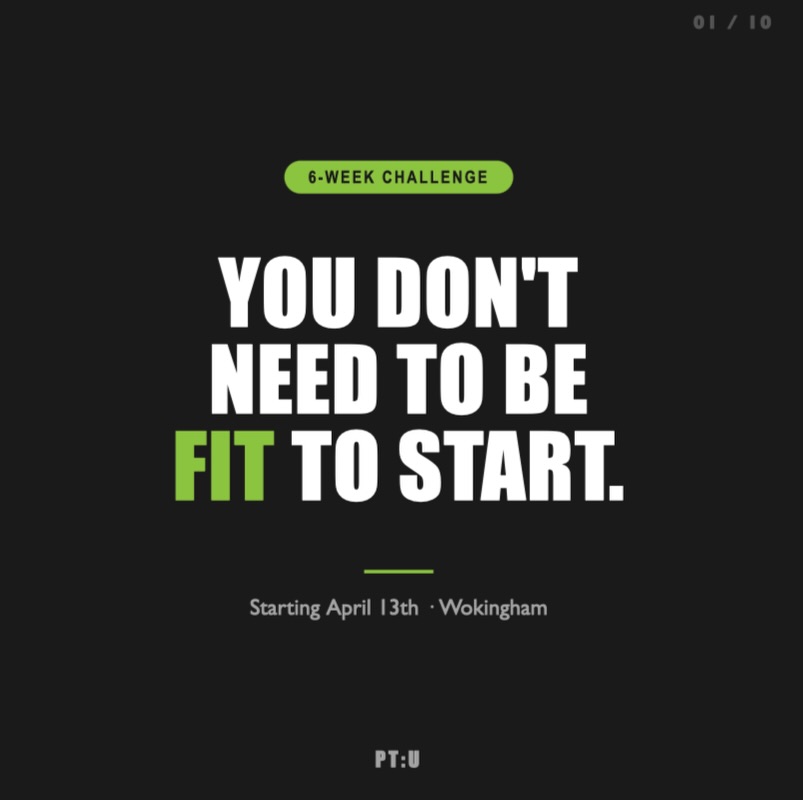 You don’t need to be fit before you start.
That’s the whole point.
We built the PT:U 6-Week Challenge for people who’ve tried before and not stuck to it. People who are busy, a bit out of shape, and just need proper structure and someone in their corner.
Here’s what’s included:
✅ 6 weeks of coached group PT sessions
✅ A personalised programme on the PT:U app
✅ Nutrition guidance and recipe books
✅ Weekly check-ins and accountability
✅ A community of people just like you
The challenge starts April 13th — and spaces are limited so everyone gets proper coaching.
If you’re ready to actually start, message us the word CHALLENGE and we’ll send you everything you need to know.
No pressure. No judgment. Just proper coaching.
📍 Crowthorne · pt-u.co.uk
#personaltraining #wokingham #6weekchallenge #crowthorne #personaltrainer