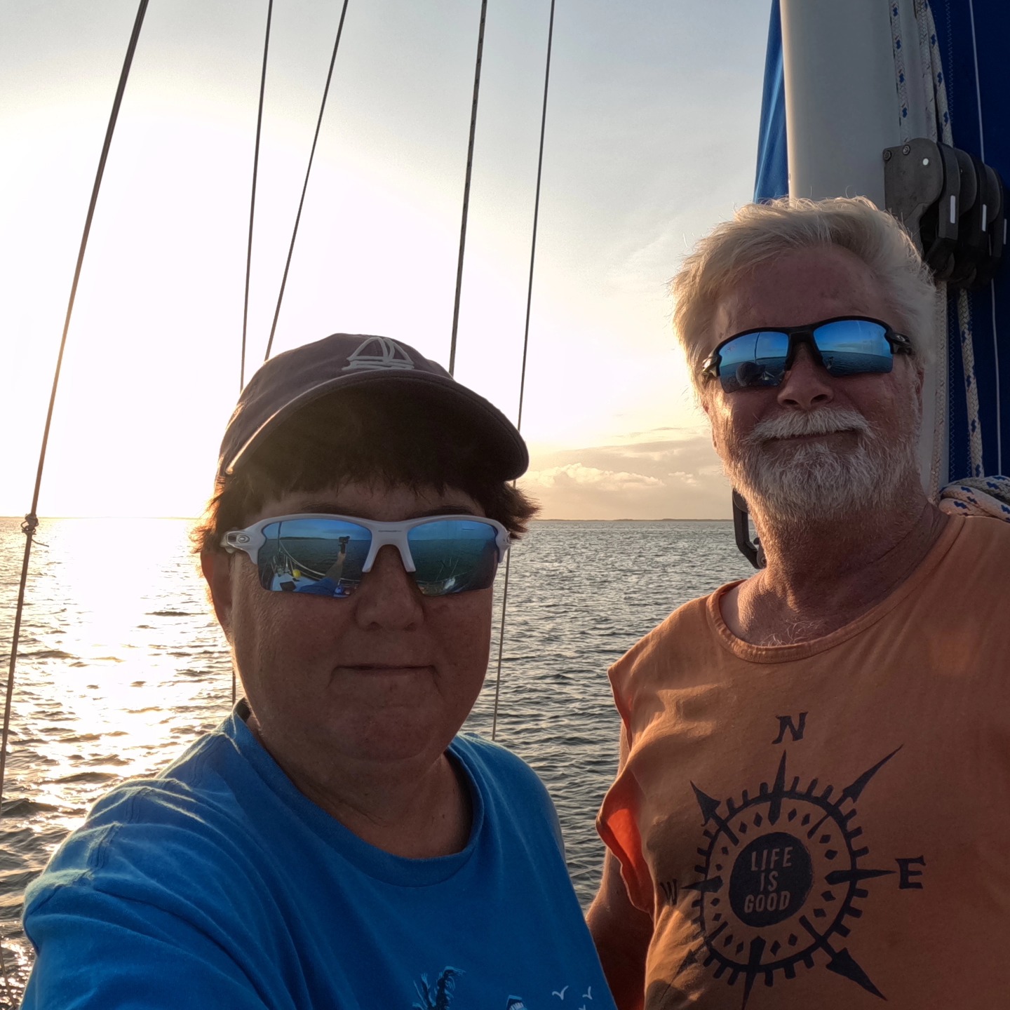 Hello, we are Dwight and Kelly, otherwise known as Pirate Time Sailing Adventures. Some of you all know us already, but there may be some of you that dont. We have started this journey to learn how to sail, navigate, and explore the water world on our Morgan 41. We have been doing repairs and upgrades but finally have taken off and out sailing and exploring our way down and around the Florida Keys. We are trying to grow our channel, and we are open to any advice or comments on our videos. We are learning the ropes with editing and filming.
I will post our latest episode below. This episode we inadvertently ends up in a boat race with a catamaran to Key Biscayne. It was all for fun but definitely added to the journey. We have some difficulties with our sail and engine but end up finding a small old town on the water just before dropping anchor. Watch to see if our monohull can beat the catamaran.
Check us out and let us know what you think. We appreciate all feedback and any new subscribers we get.
https://youtu.be/tH1Q_WNi5tQ?si=7xVFvMqrLnu--3qq