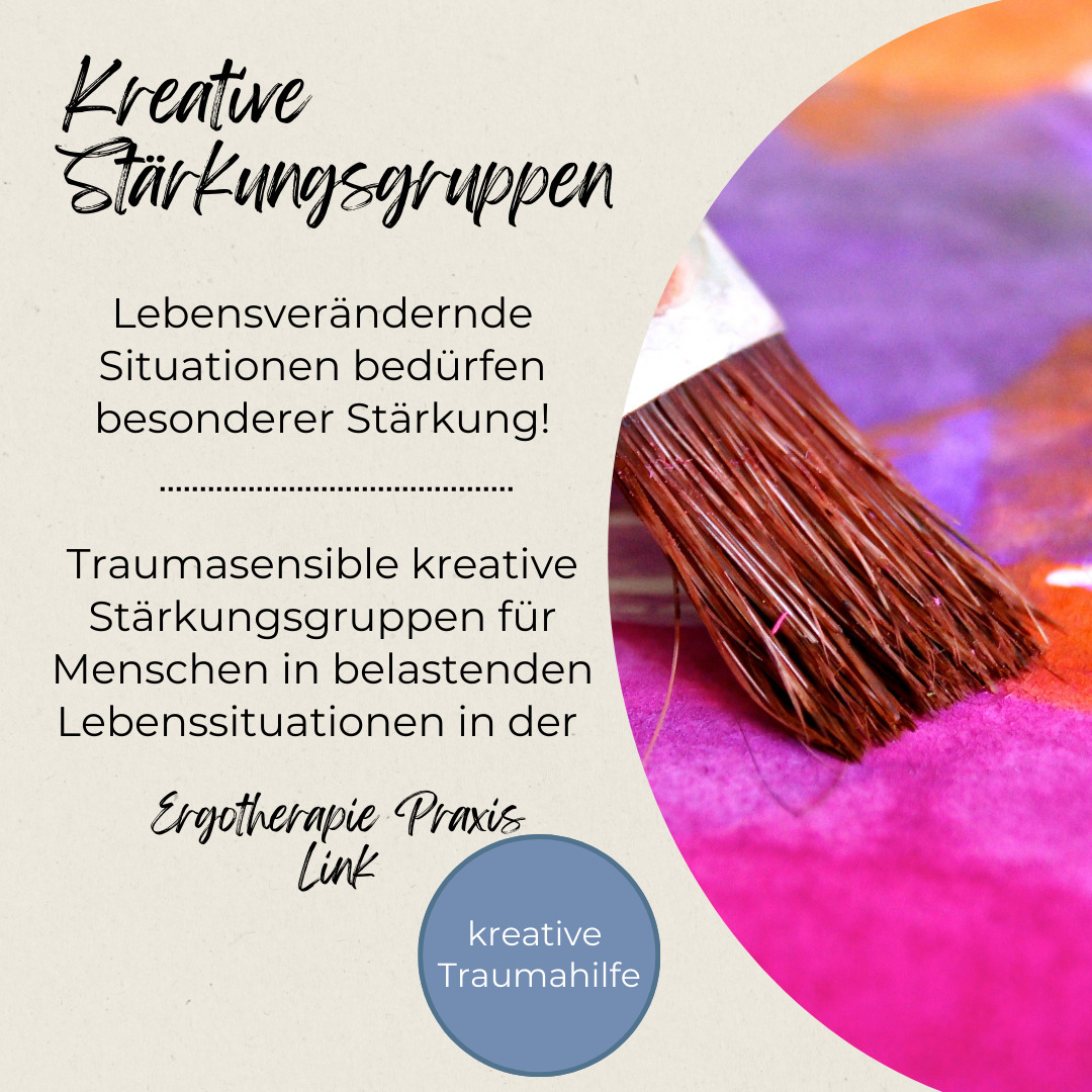 #ergotherapie_link#kreativetraumahilfe#kreativetherapie#gruppentherapie
