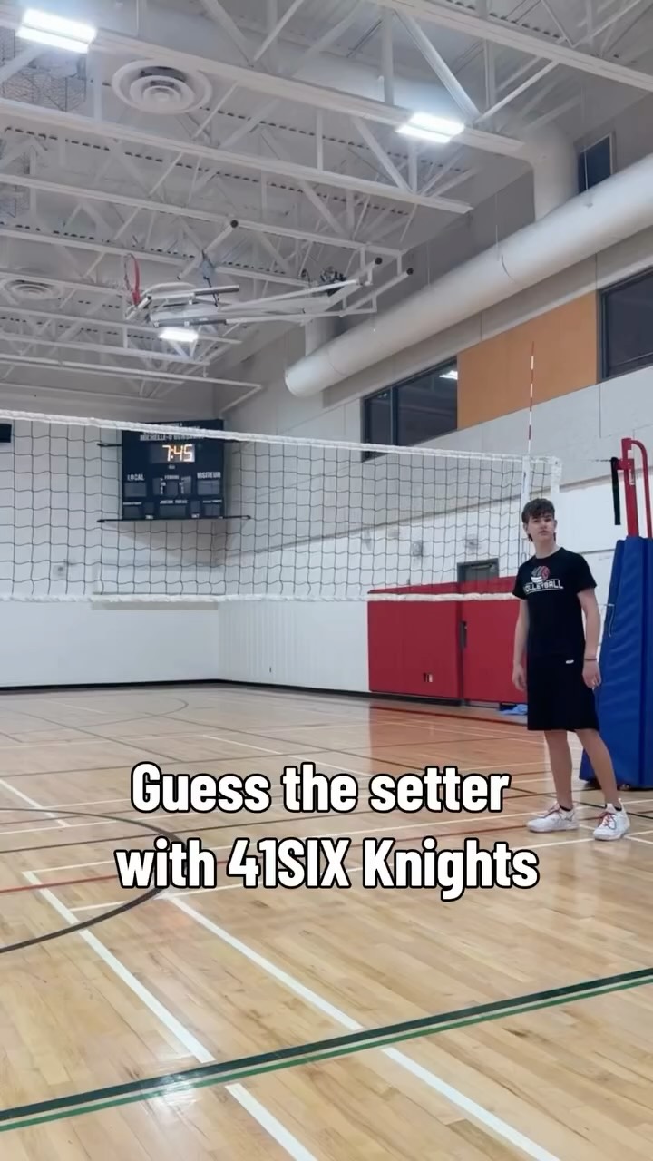 Who’s the Knights Setter? 🏐🙌🏼