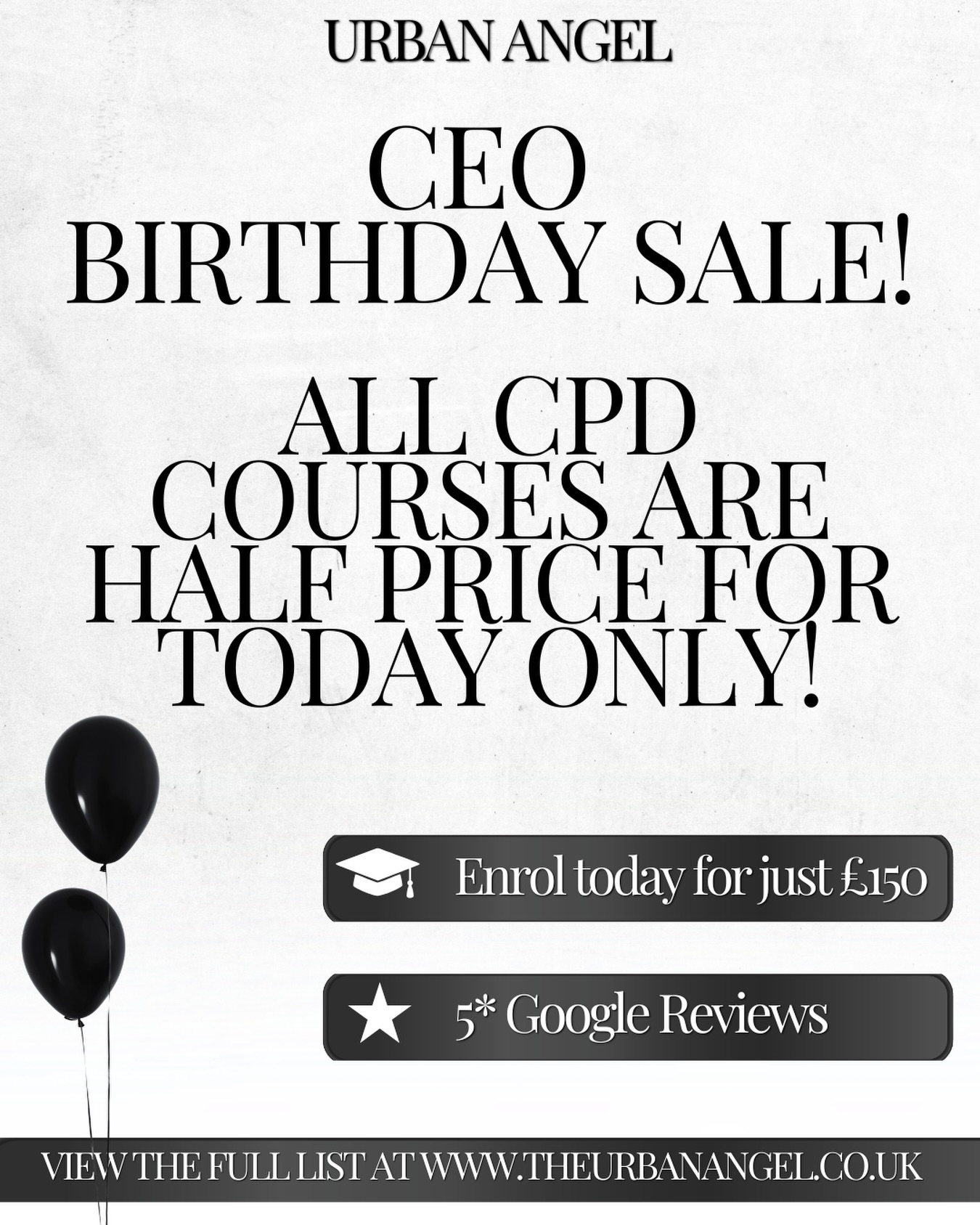 It’s my birthday… so I’m doing something BIG 🎂✨
ALL CPD COURSES — HALF PRICE. TODAY ONLY.
If you’ve been thinking about stepping into aesthetics, upgrading your skills, or finally increasing your income… this is your moment.
Because the difference between people who wish and people who win… is action.
✨ Courses included in this offer:
• Foundation Dermal Fillers
• Advanced Dermal Fillers
• Anti-Wrinkle
• Advanced Lip Masterclass
• Skin Boosters
• Polynucleotides
• Mesotherapy
• PDO Threads
• PRP & PRF
• Fat Dissolving
• Vitamin Injections (B12 etc.)
• IV Vitamin Drips
• Complications Management
• CO2 Laser
• EndoFuze™ (Advanced Laser Lipolysis)
💻 Fully insurable
🎓 Industry-recognised CPD
📍 In-person & online training available
Secure your place today for just £150 🤍
👉 View full course list: www.theurbanangel.co.uk
Lorah x