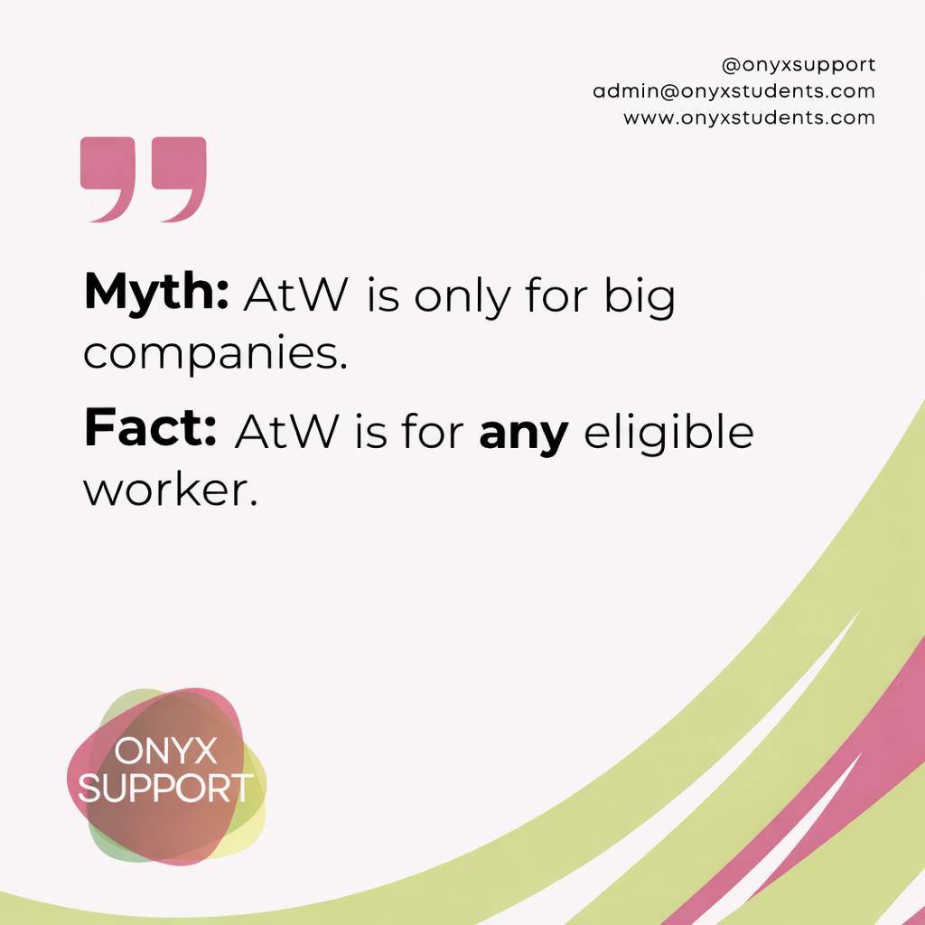 So many people miss out on Access to Work because of this myth. đŹ
AtW isnât about the size of your employer, itâs about you and the support youâre entitled to.
If youâre unsure whether you qualify, getting advice can make all the difference.
www.onyxstudents.com
#AtW #InclusiveWorkplaces #SupportAtWork #MentalHealthAtWork