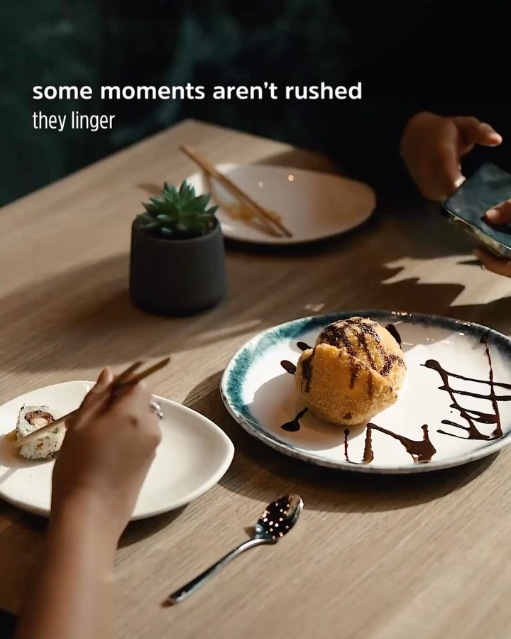 Not every meal ends with the last bite.
Some moments linger.
#miyabisushi #dubaifood #dubailife #dessertlovers