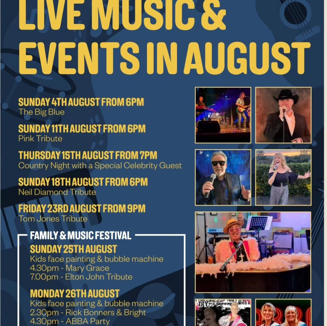 Dates to your diary😉
#live #livemusic #sunday #summer #sundayfunday #tribute #sundayroast @harveysbrewery @silverstar202 @hughes5772 @robs2yearbattle @hayleyhighvibes @eastbournelocal