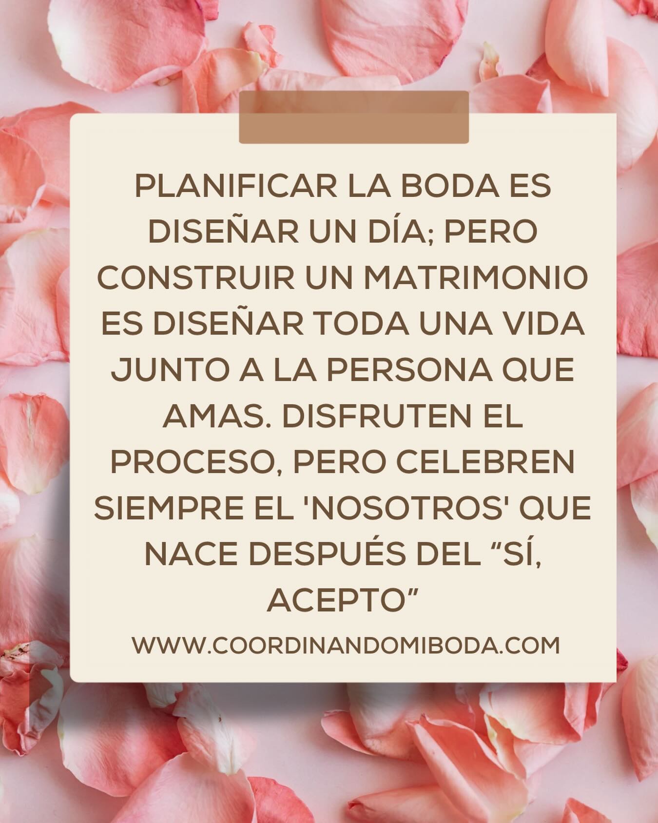 Muchas parejas concentran todas sus energías, tiempo, dinero y esfuerzo en la celebración de su boda, que solamente dura algunas horas. Pero no invierten lo mismo ni con la misma intensidad en lo que les asegura un buen matrimonio que dure toda la vida.
#weddinginspiration #wedding #bridetobe #boda
