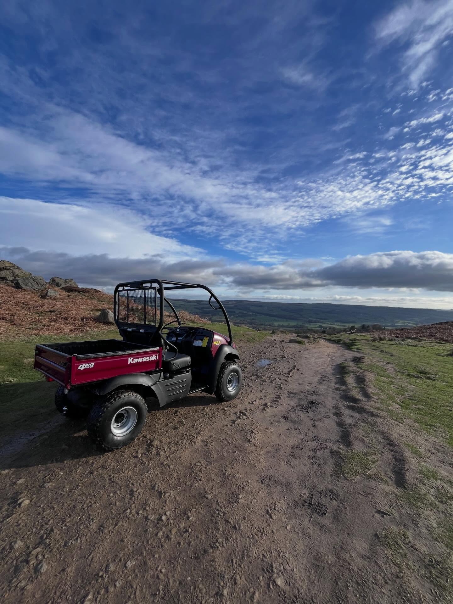 Up Ilkley Moor! … I’m sure there’s a song in there somewhere! 😁🤣 our recent outing with some of our newest equipment, giving it all a through testing on a commercial! What a few days it was! There’s no better place when the sun is shining! #filmandtv #locationmanager #setlife #offroad #logistics