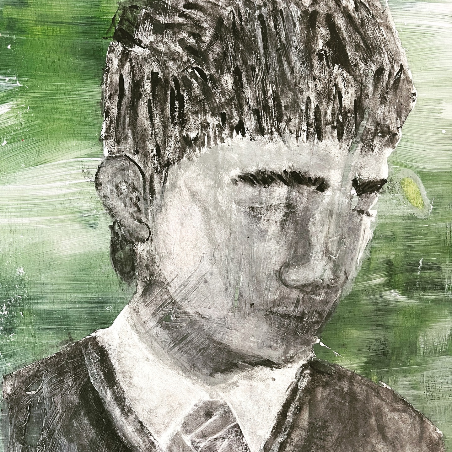 1st Yr
'Portraiture'
Acrylic on wood