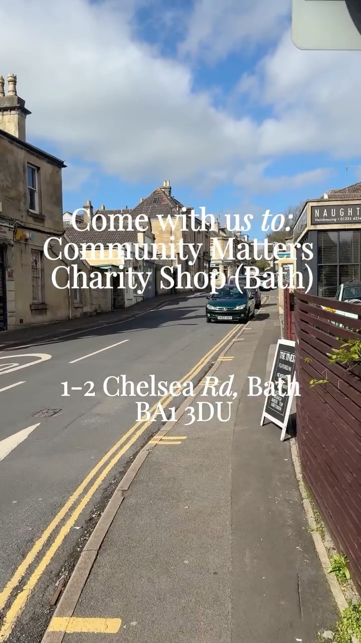 Come visit @communitymattersbath with us! By supporting them, you are supporting Headway Bath!
Every purchase makes a difference, and directly supports our charity, helping us support more people with acquired brain injury.
They also accept donations, so if you have spare clothes or belongings you no longer need, you can still support by donating!
A massive thank you again for Community Matters choosing Headway Bath and District as their charity of the year!
#bathcity #bathcharityshops #charityshopsbath #headway #communitymatter