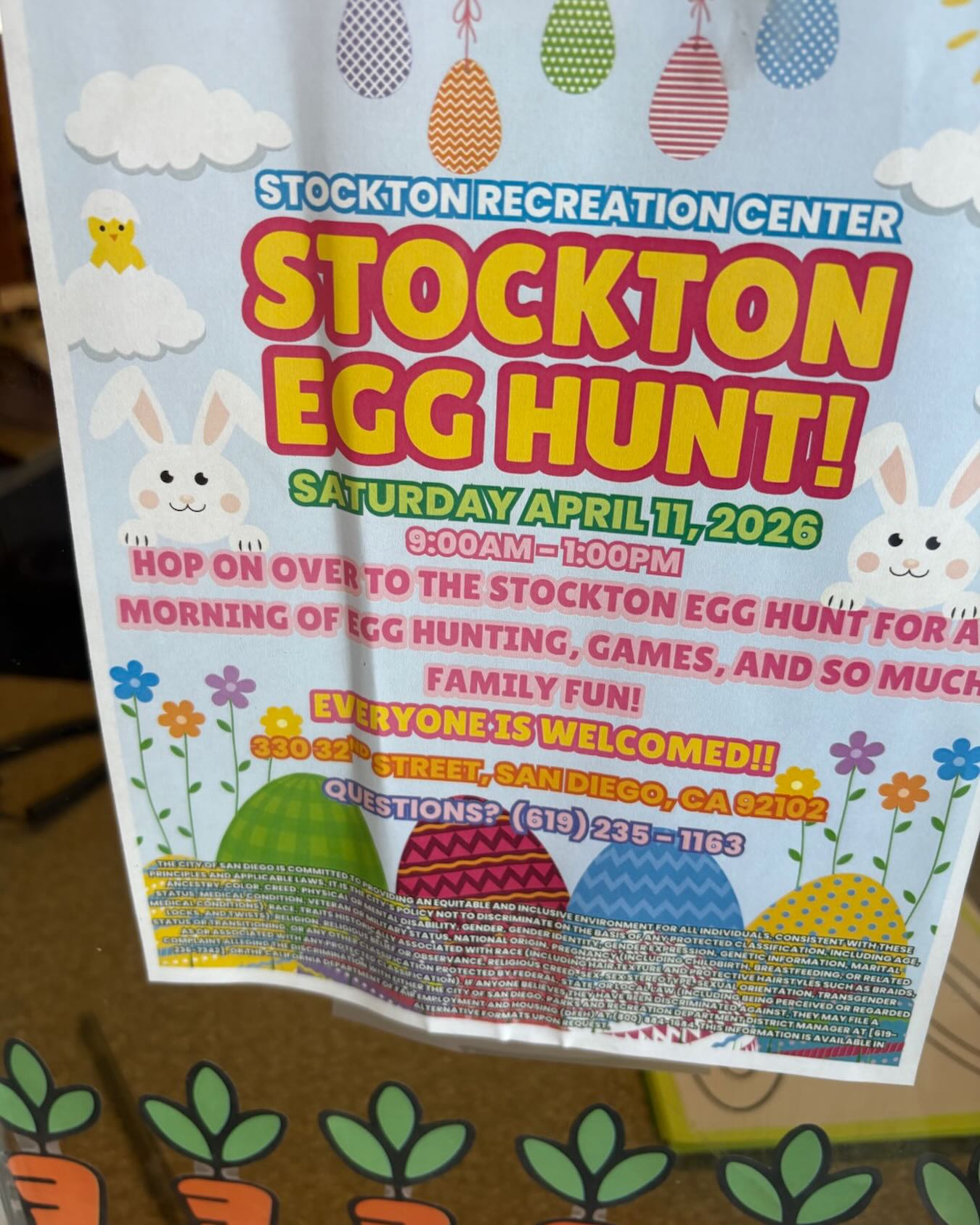 Come and enjoy us at Stockton recreation center!!!