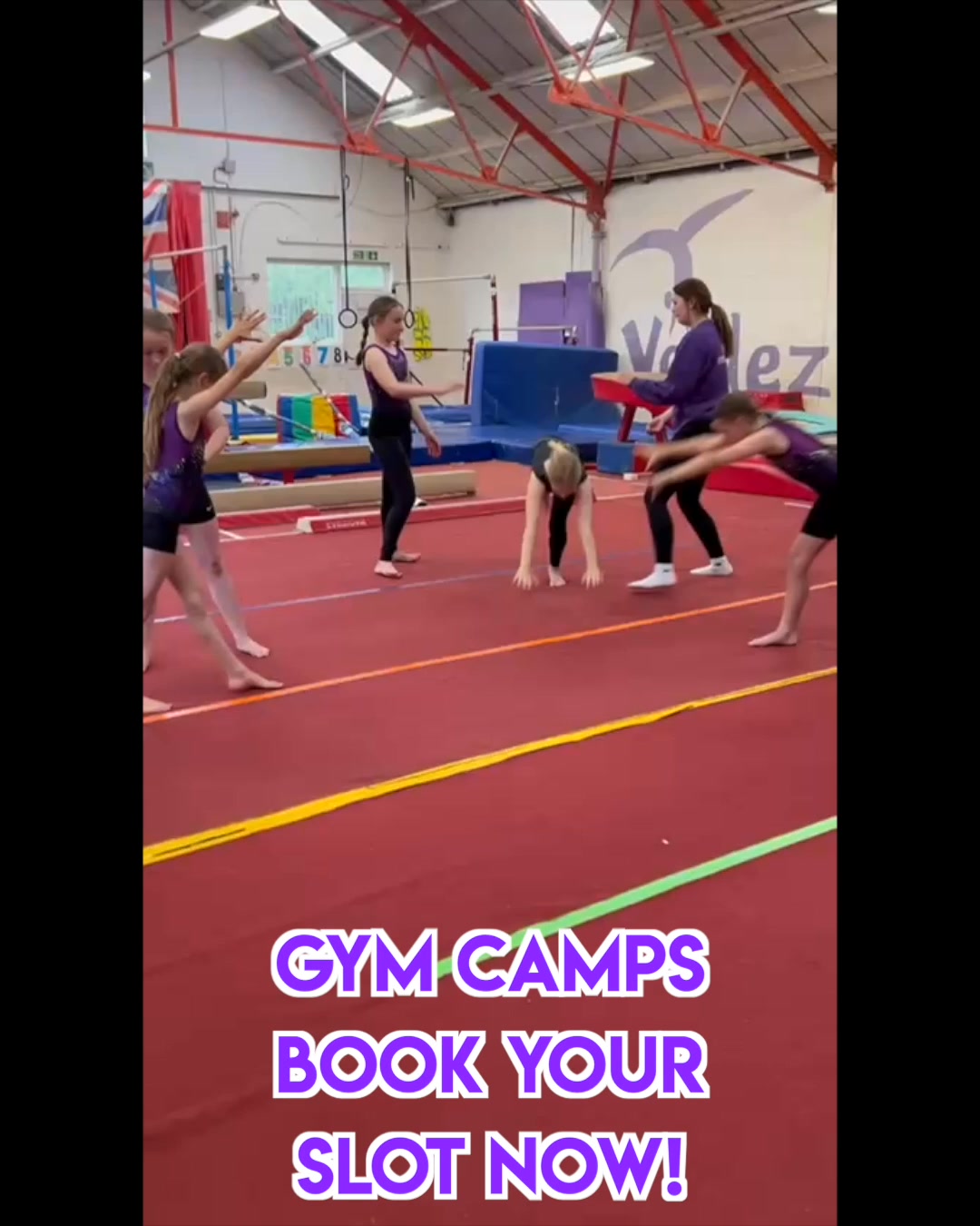 Easter gym camps are here! Learn new skills, and have tons of fun playing games, with prizes and trophies to be won!
- Tuesday March 31st
- Wednesday April 1st
- Tuesday 7th April
- Wednesday 8th April
At both the Welwyn Garden City and Bishop's Stortford gyms. Non-members welcome!
Book today!
https://www.valdezgymnasticsclub.com/contact-us
or
07535671066