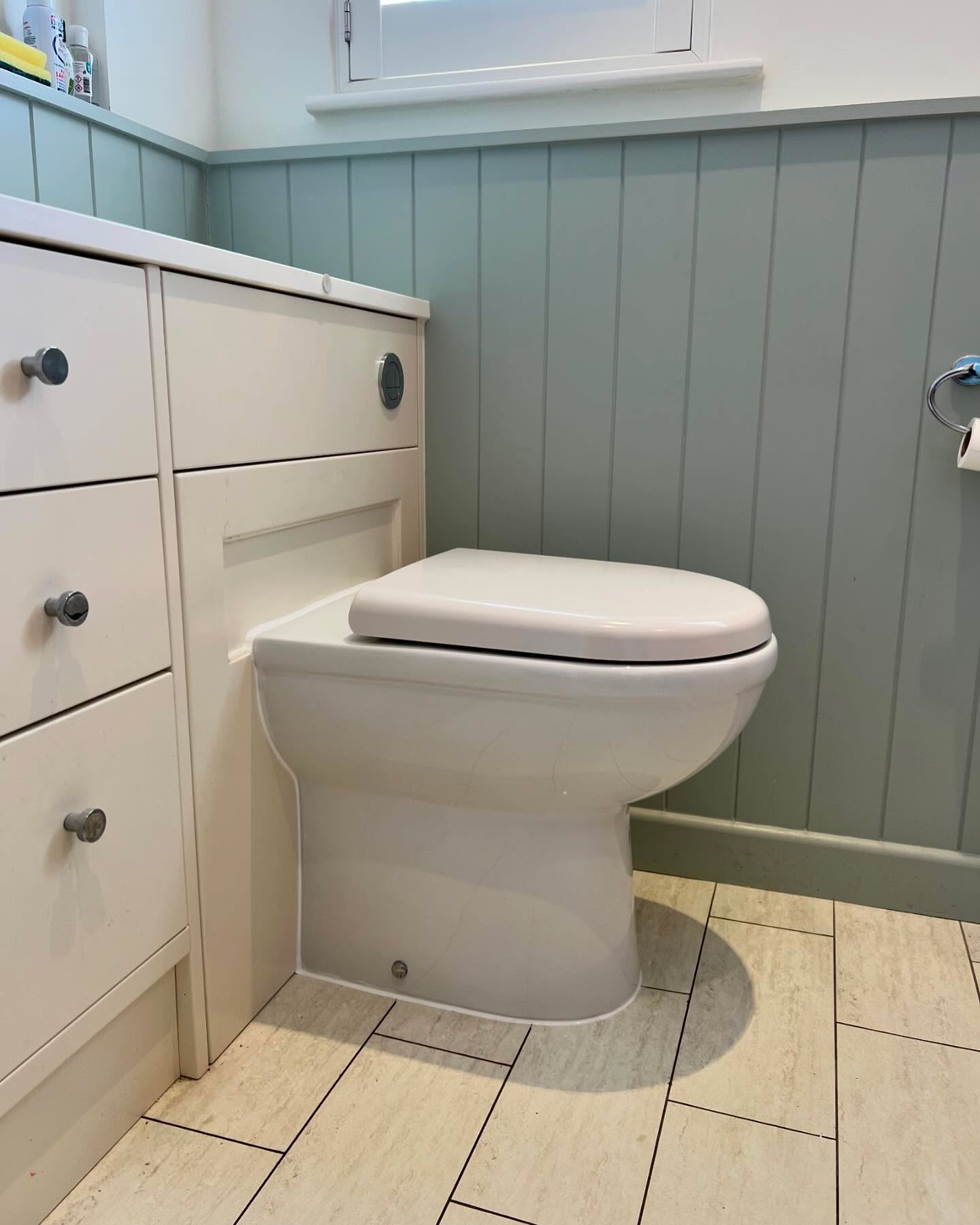 A customer is #Chichester was struggling to use the standard height #toilet pan so we removed the existing one and replaced with a ‘comfort height’ pan, which raised to pan by about 40mm, to allow easier use. Much more comfortable now!