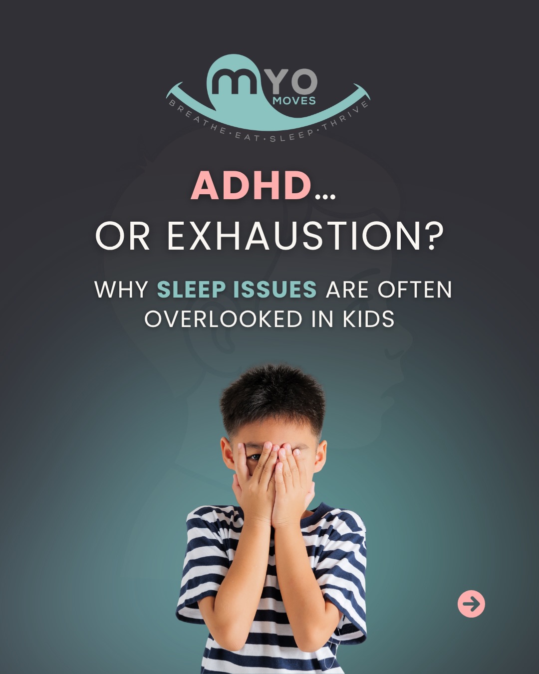 ADHD… or just exhausted?
When kids don’t get restorative sleep, often because of mouth breathing or airway challenges, they don’t always look tired.
Exhaustion can look like energy - Trouble focusing, big emotions, or constant movement.
These aren’t always ADHD symptoms. Sometimes they’re sleep disruption clues.
This doesn’t replace a diagnosis. But it does add a critical layer to the story, one that’s worth investigating before assuming it’s all behavioral.
If your child has an ADHD diagnosis (or you’re wondering if they should), start paying attention to their sleep. How they breathe at night matters more than you think!
Comment GUIDANCE if you’re ready to explore the airway piece with us. 💤 🛌