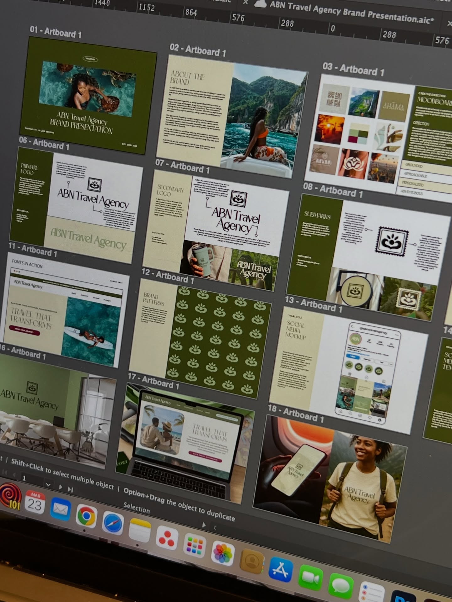 From being seen as a travel agent who “just books trips” to an experience people are excited to invest in ✨
Can’t wait to showcase the rest of this brand 👀
*yes I still do branding btw*
Comment below what you think?
#branddesigner #travelagentbranding