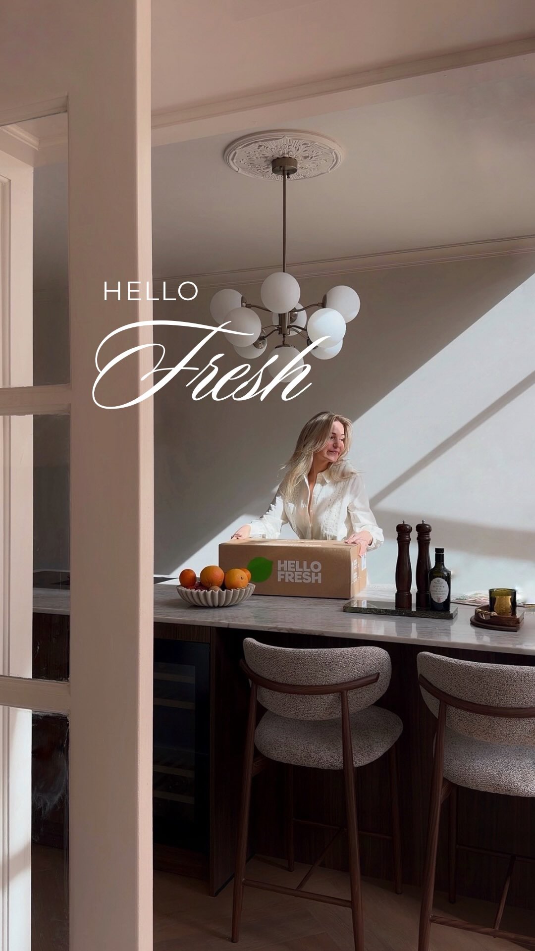 Easy living in our new kitchen with @hellofreshnl
Use the code FRANCESSTEFANIE90 and safe up to €90.
