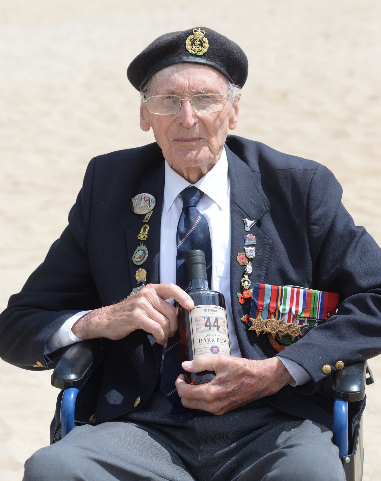 D-Day veteran, Peter Smoothy, is celebrating his 100th birthday today. He is currently in hospital, so please join us in sending him good wishes. He joined us on our trip to Normandy in June to commemorate the 80th anniversary of D-Day. Happy 100th, Peter.