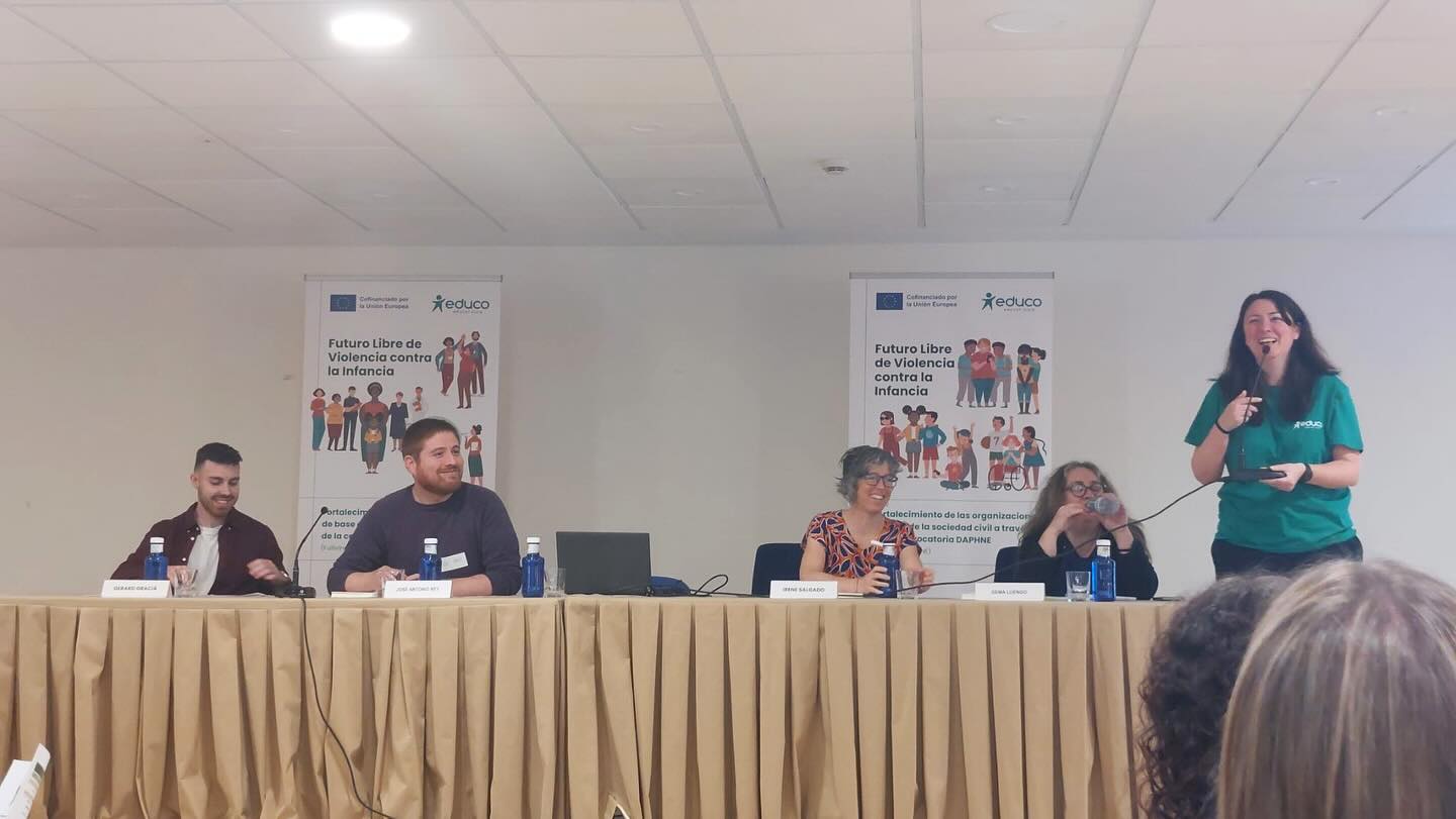 Volvemos a participar en el segundo encuentro del proyecto de Educo, en el marco de la convocatoria Fulliving-DAPHNE de la Unión Europea.
#futurolibredeviolencia #infancialibredeviolencia #fundacionsanders #ue #educo
