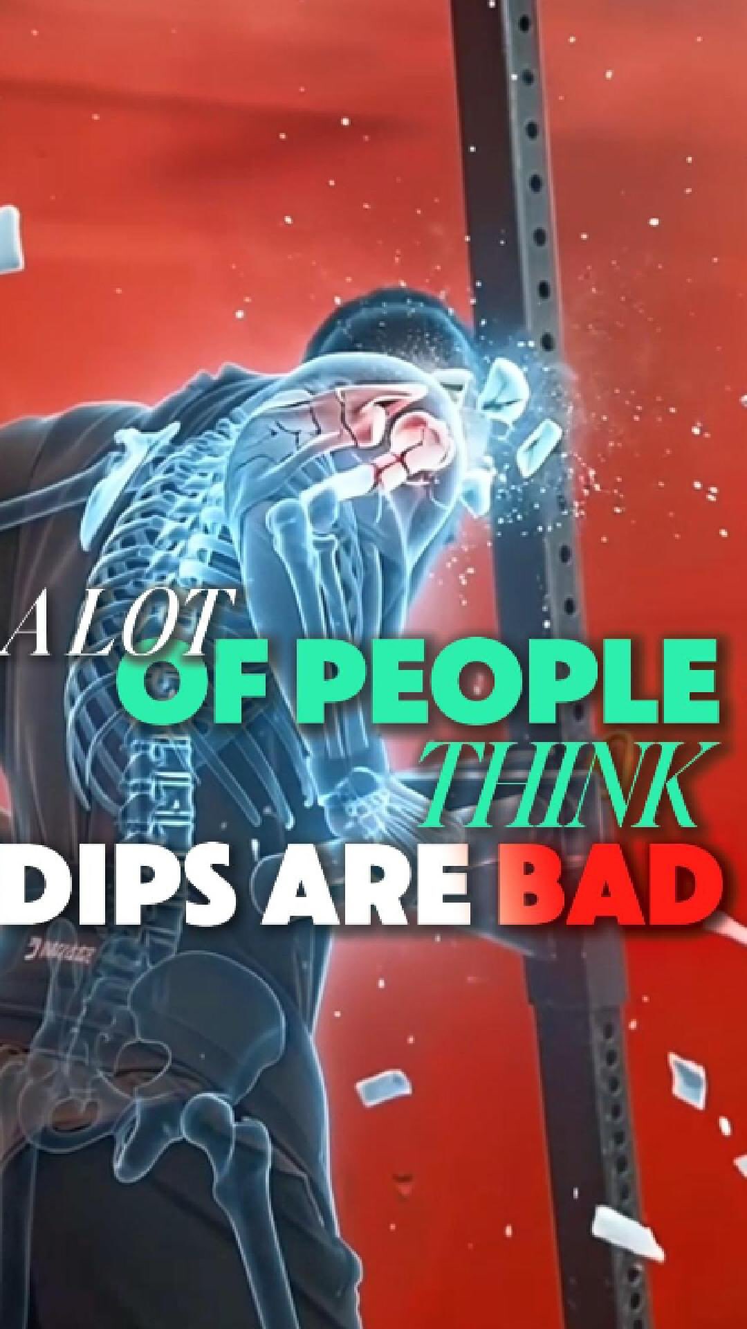 Dips often get blamed for shoulder pain, but the movement itself usually isn’t the issue.
Dips require shoulder extension, stability, and strength in deeper ranges that many people haven’t built yet.
When those pieces are missing, the exercise can feel rough on the shoulders.
Instead of assuming the exercise is harmful, it’s usually more productive to build the mobility, control, and strength needed to tolerate the position.
Most exercises aren’t inherently bad — they just demand certain capacities from the body.