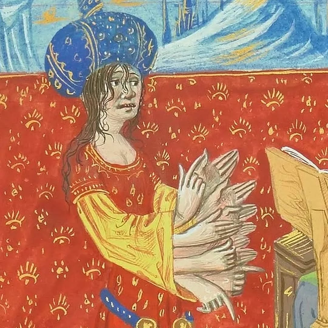 Rencontre de Fortune et Boccace dans #Boccace , Le cas des nobles hommes et des nobles femmes, XVe siècle.
Paris, BnF, ms Français 132, f. 102v.
#medievalmanuscript #medievalart #medieval