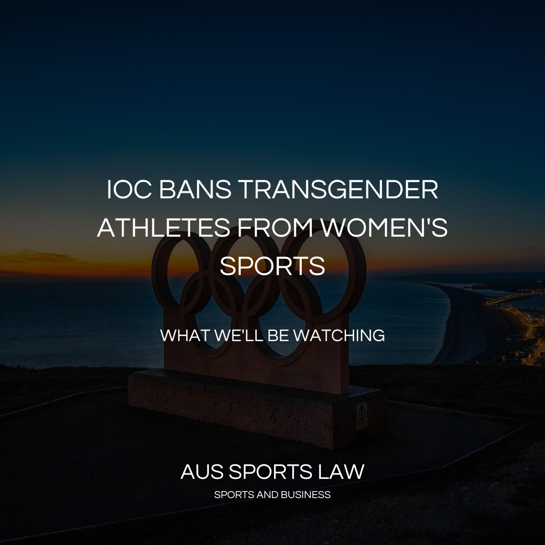 The IOC has drawn a line, and the legal questions are far from answered.
For years, Olympic sports struggled with a fragmented approach to sex eligibility. The IOC left it to individual International Federations to set their own rules, producing inconsistent outcomes across sports and fuelling persistent integrity concerns. The controversy surrounding women's boxing at Paris 2024 brought that tension into sharp, global focus.
This week, the IOC changed course. From the 2028 Los Angeles Games, eligibility for women's events will be determined by a once-in-a-lifetime SRY gene test. Only biological females will compete. Disorder of Sex Development (DSD) athletes who have undergone male puberty will also be excluded, unless they have complete androgen insensitivity syndrome (CAIS).
The response has been divided. Many in the women's sport community welcome the clarity and consistency that a unified IOC standard finally provides. Others, including athlete Caster Semenya and a range of human rights advocates, argue the policy is driven by political pressure rather than science, and that the SRY test itself carries problems given that some cisgender women can return a positive result.
What we will be watching:
- Is the scientific basis of the SRY test robust enough to survive challenge?
- How will the exception and appeals process work in practice for DSD athletes?
- What does this mean for the future of an International Federation's autonomy in eligibility governance?
- Could affected athletes pursue claims before the Court of Arbitration for Sport, or even human rights bodies?
With LA 2028 on the horizon, it'll be interesting to see if some form of litigation kicks off before the Opening Ceremony.
This is one of the most consequential governance decisions in Olympic history. We'll be tracking it closely.