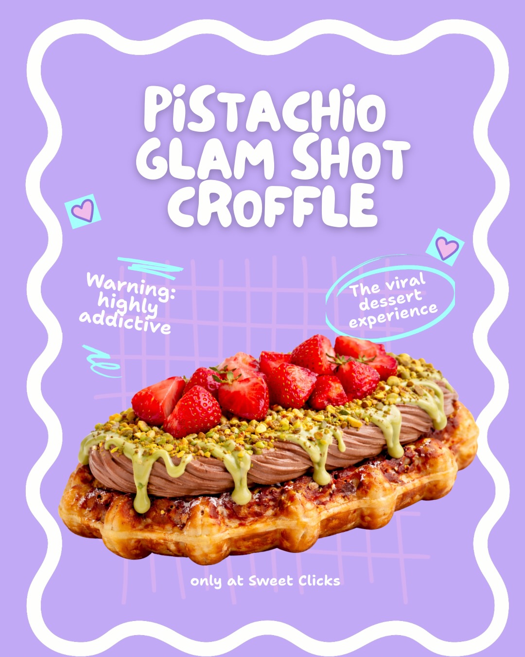 You asked for this… so we made it happen 🙌
Croffles are now at Sweet Clicks.
Crispy on the outside, soft on the inside, and loaded with the toppings you love.
If you’ve been waiting for this, it’s your moment.
Which one are you trying first? 👀
Come get yours.
#croffle #waffle #kissimmeeflorida #orlando