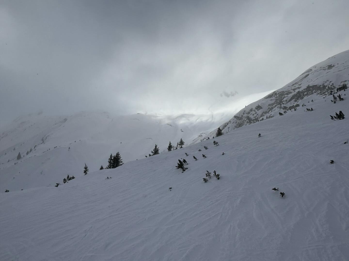 And just like that it changed. #stanton #stantonamarlberg #christmas #skiing