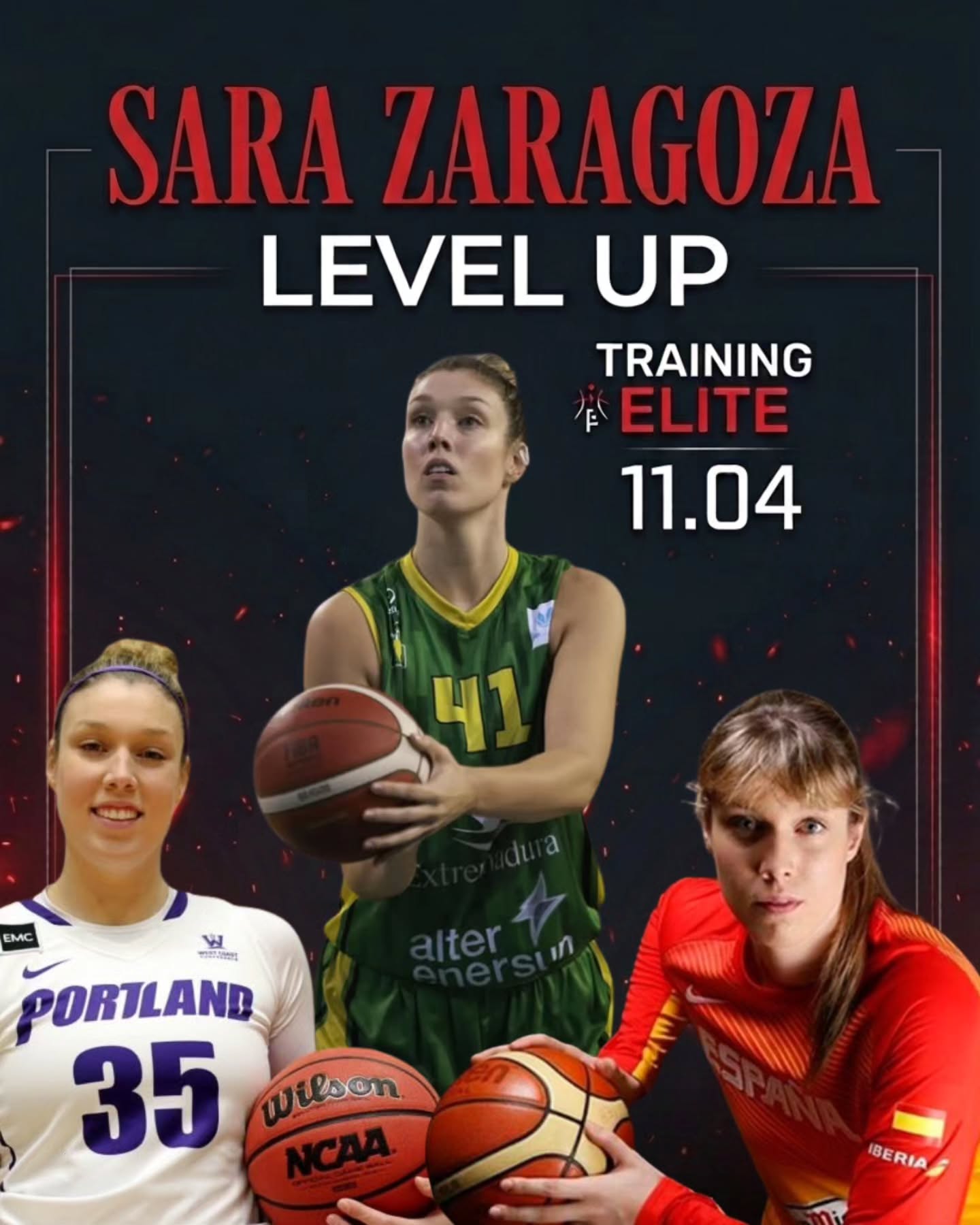 Sara Zaragoza es una jugadora española de baloncesto formada en canteras como CB Pozuelo y Movistar Estudiantes, que completó su desarrollo en la NCAA con la Universidad de Portland.
Tras su etapa en Estados Unidos, regresó a España para competir en Liga Femenina 2, pasando por equipos como UCAM Jairis o CB Pozuelo, donde destacó por su rendimiento. Más adelante dio el salto a proyectos como Al-Qázeres y volvió a Movistar Estudiantes, participando incluso en competiciones europeas.
A nivel internacional, ha sido habitual en las categorías inferiores de la selección española, logrando medallas en Europeos U18 y U20.
Se caracteriza por ser una pívot fuerte, con gran capacidad reboteadora y presencia defensiva.
Ahora, Sara se incorpora a nuestro club para realizar tecnificaciones con nuestros jugadores, aportando su experiencia y conocimiento para ayudarles a seguir creciendo y mejorando en su juego.
Si quieres saber más, visita el link Level Up que hay en nuestra bio.
#BaloncestoRivasSureste