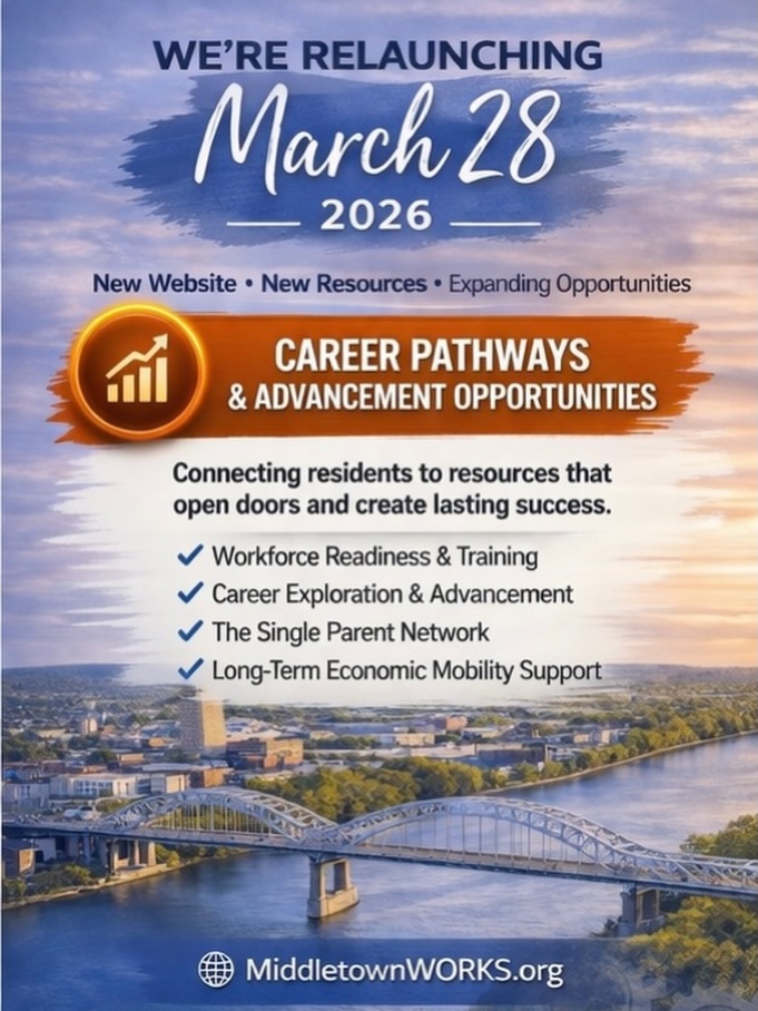 This is where DIRECTION turns into ACTION.
After personalized COACHING, the next step is identifying the right path. It’s not just about a job, but about opportunities that lead to long-term GROWTH and STABILITY for parents.
Through Middletown WORKS, parents are connected to training, CAREER EXPLORATION, and real pathways that open doors.
This isn’t guesswork. It’s strategy.
If you’ve been trying to figure out your next move…this is it.
📅 Launching March 28
🌐 MiddletownWORKS.org
Drop a 🔑 if you’re ready for new opportunities.
.
.
#CareerPathways #WorkforceDevelopment #CareerGrowth #JobTraining #MiddletownCT