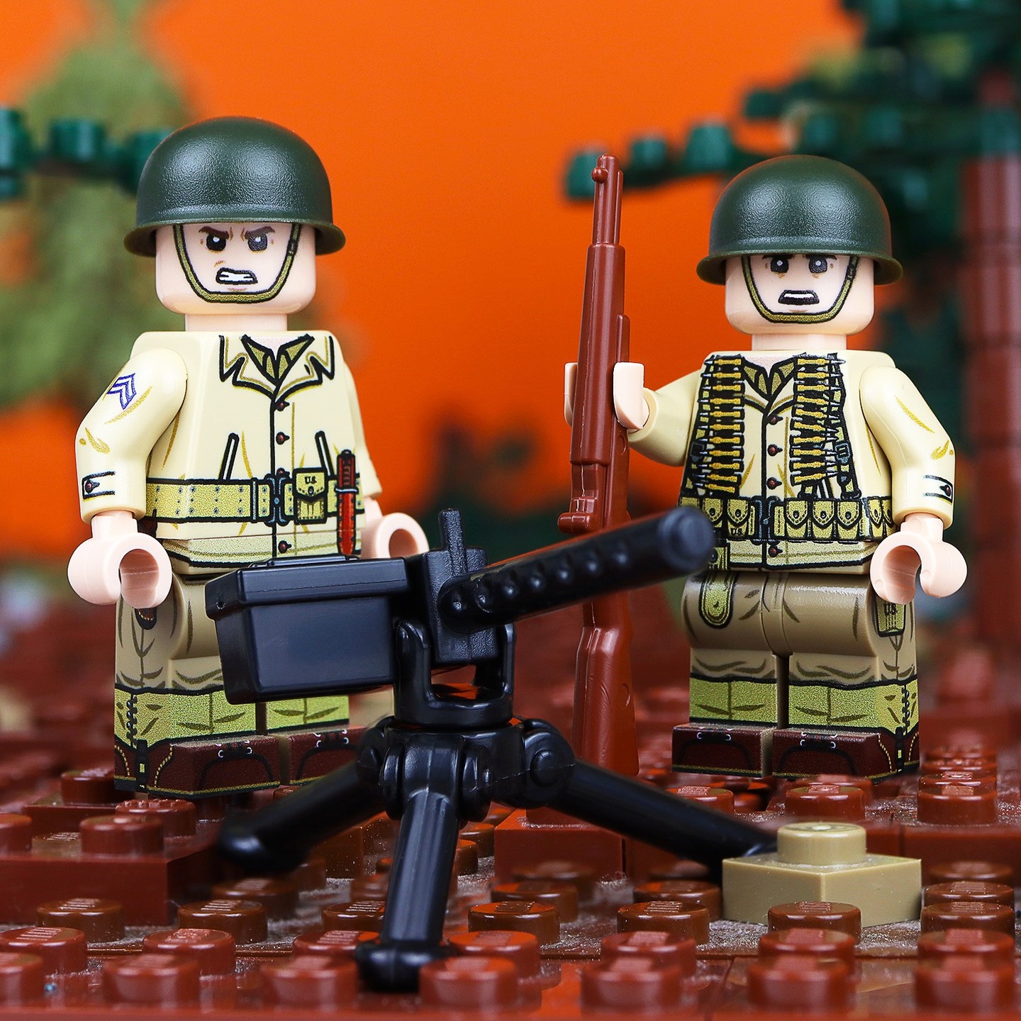 Our WW2 U.S. Army Release is available for pre-order at United Bricks - Why not stock up on some troops!
www.unitedbricks.com/new-products
Grab yourself our LASTEST WW2 U.S. Army MG Team Tin - featuring WW2 U.S. Army Gunner & Gunner Assistant Minifigures, BrickArms M1 Garand plus a BrickArms M1919 with BrickArms Tripod M3
Will you be adding this team to your Minifig Army?
📦 Orders containing products from our WW2 U.S. Army Release will ship from 3rd April 2026 onward.
-
#UnitedBricks #WW2Minifigure #WW2US #WW2American #WW2USArmy #CustomPrinted #MilitaryMinifigures #BrickArms #FridayRelease #MinifigCollector #LEGOCommunity #FridayDrop