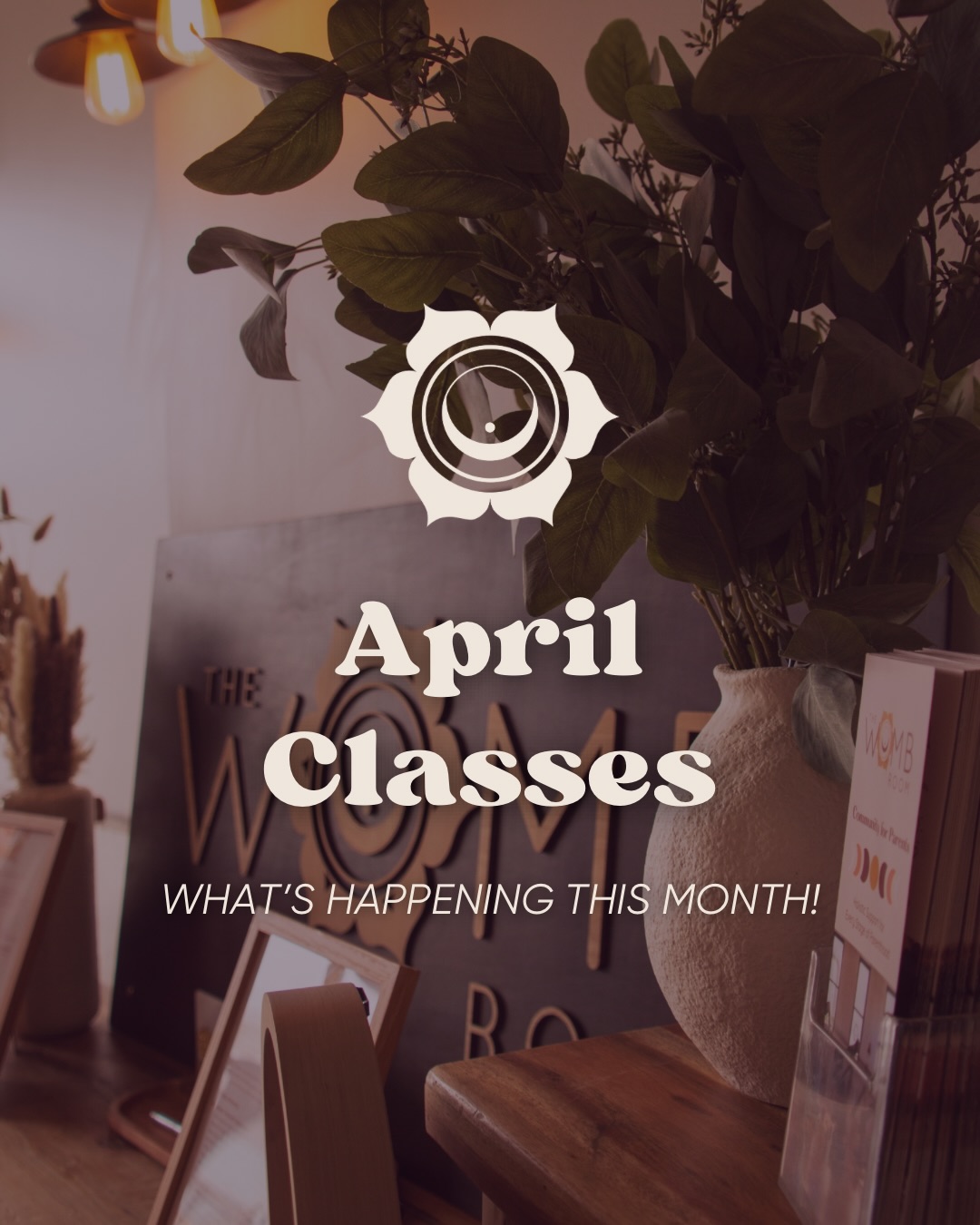 What’s happening this April at The Womb Room