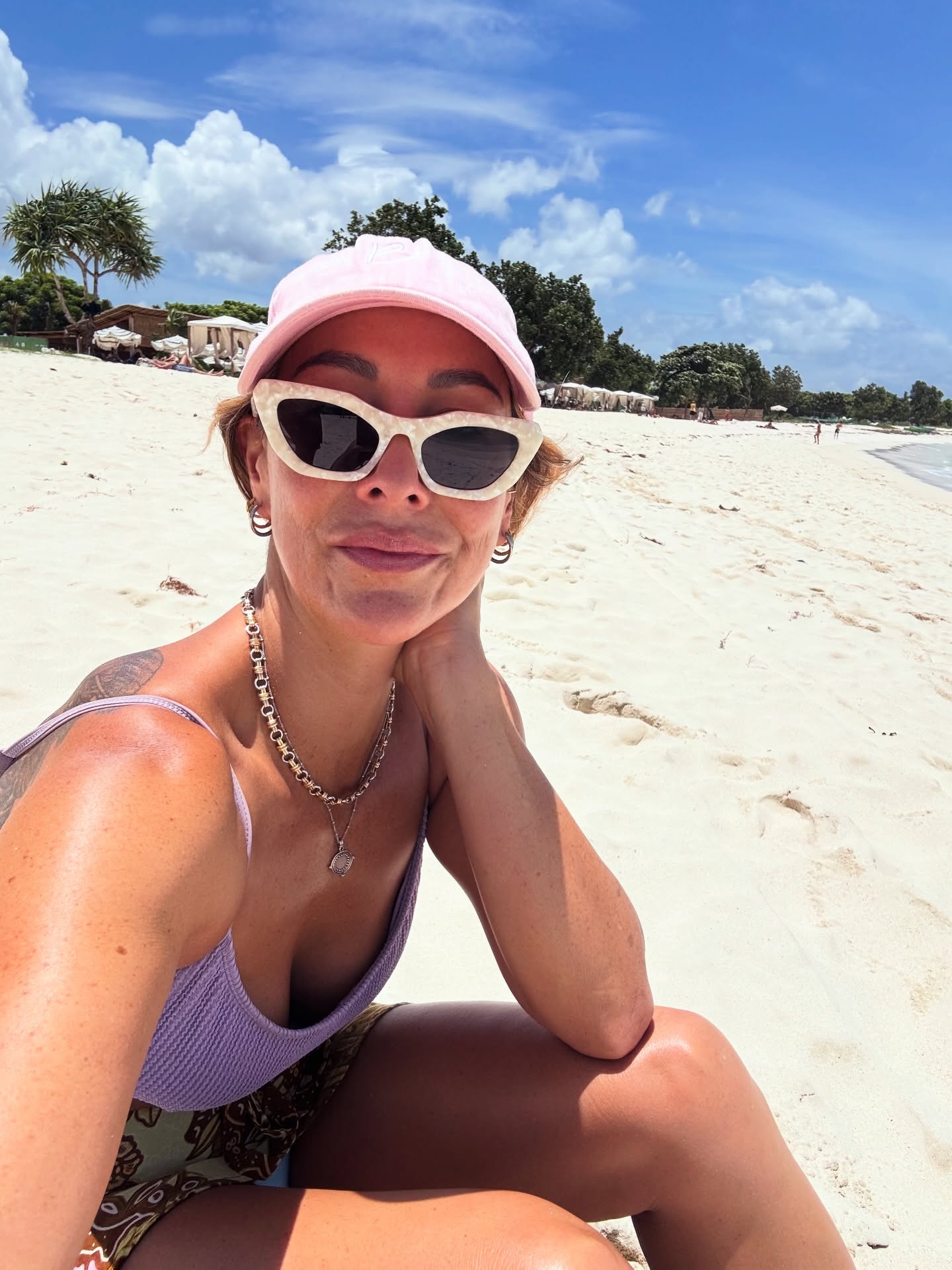 Living the tropical life with my love…. Counting down the weeks until we get to share this paradise with all our favourite humans 🤍🤍🤍🤍