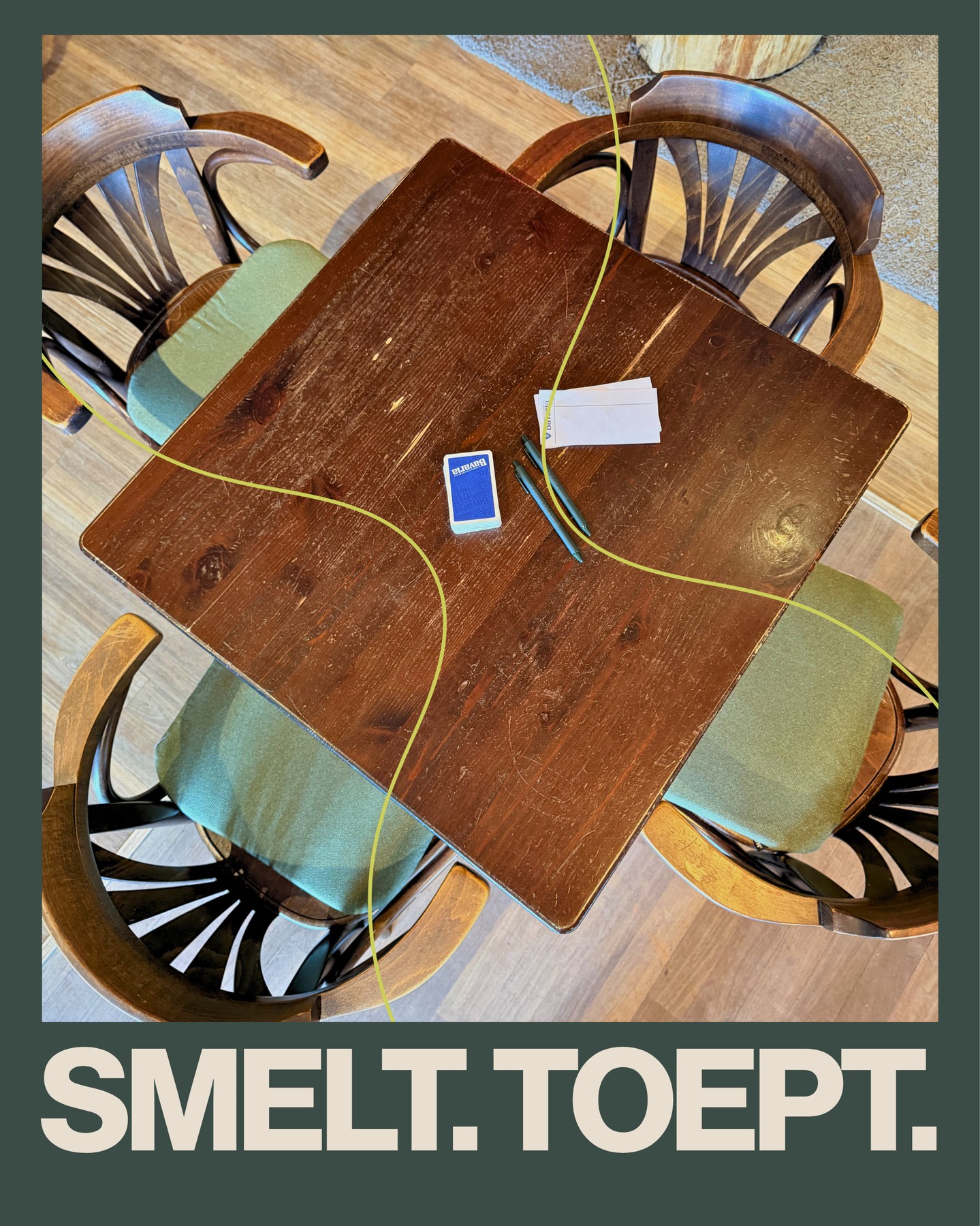 Wij houden van toepen! Jij ook? Met alle kermisen op komt is het belangrijk om regelmatig te oefenen :-) Daarom staat er bij SMELT altijd een toeptafel klaar!
Wie is jouw toepmaat?
#kermis #toepen #jongenoud #kloppen