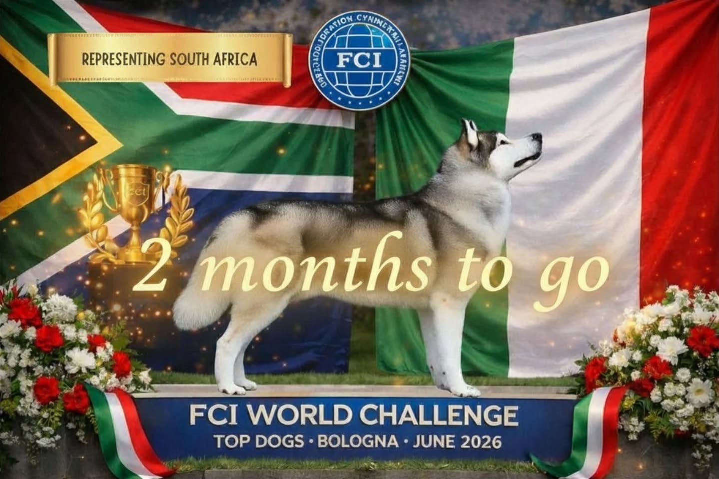 2 months to go ...
#worldchallengeoftopdogs2026 #wds2026🇮🇹 #teamKnox