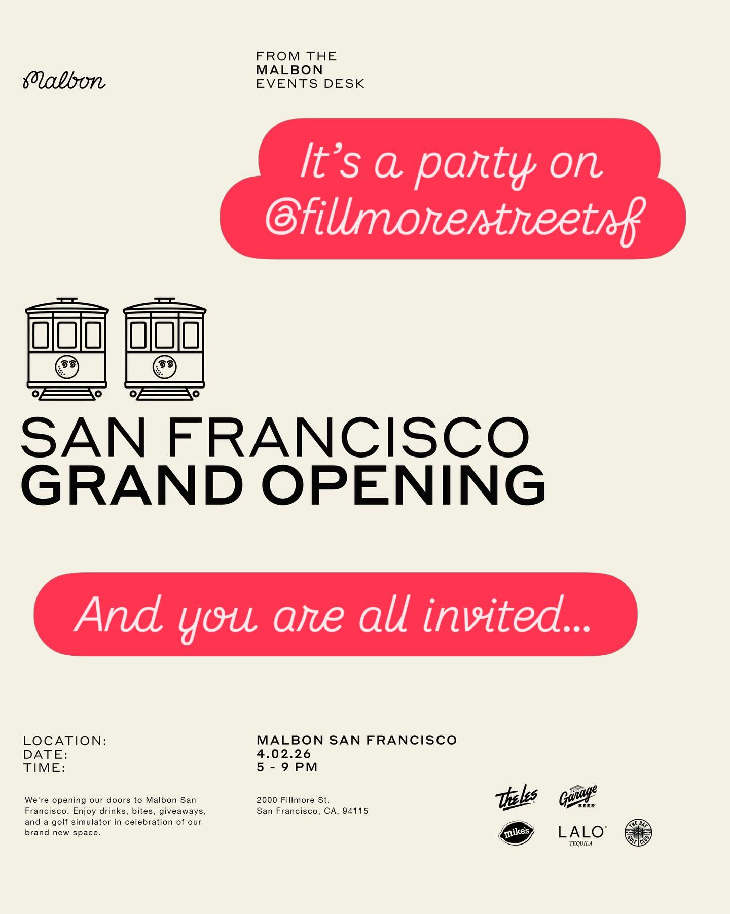 Welcome our new neighbor and read about them in this month’s street talk column in the NewFillmore.com. Party 4.2 5-9 pm!